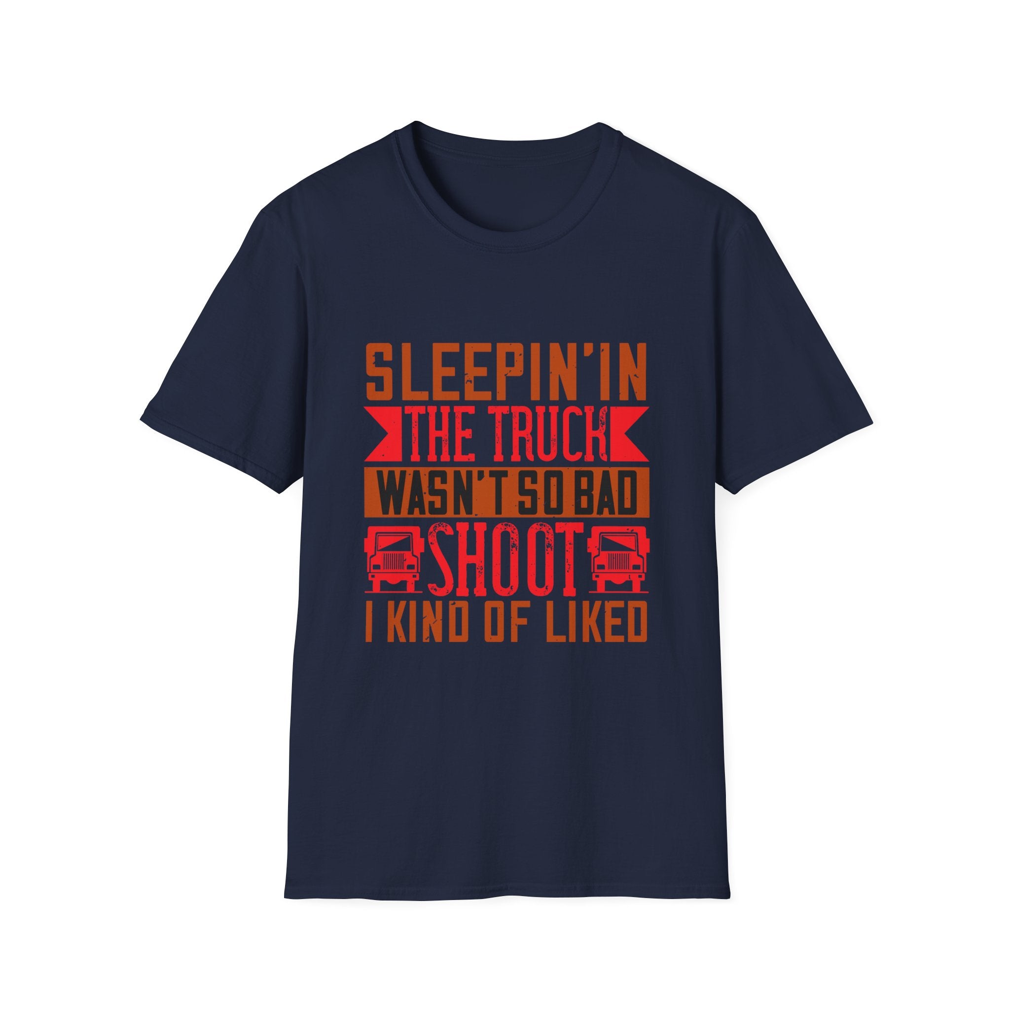 Sleepin' in the Truck Unisex T-Shirt, Casual Tee, Outdoor Adventure Shirt