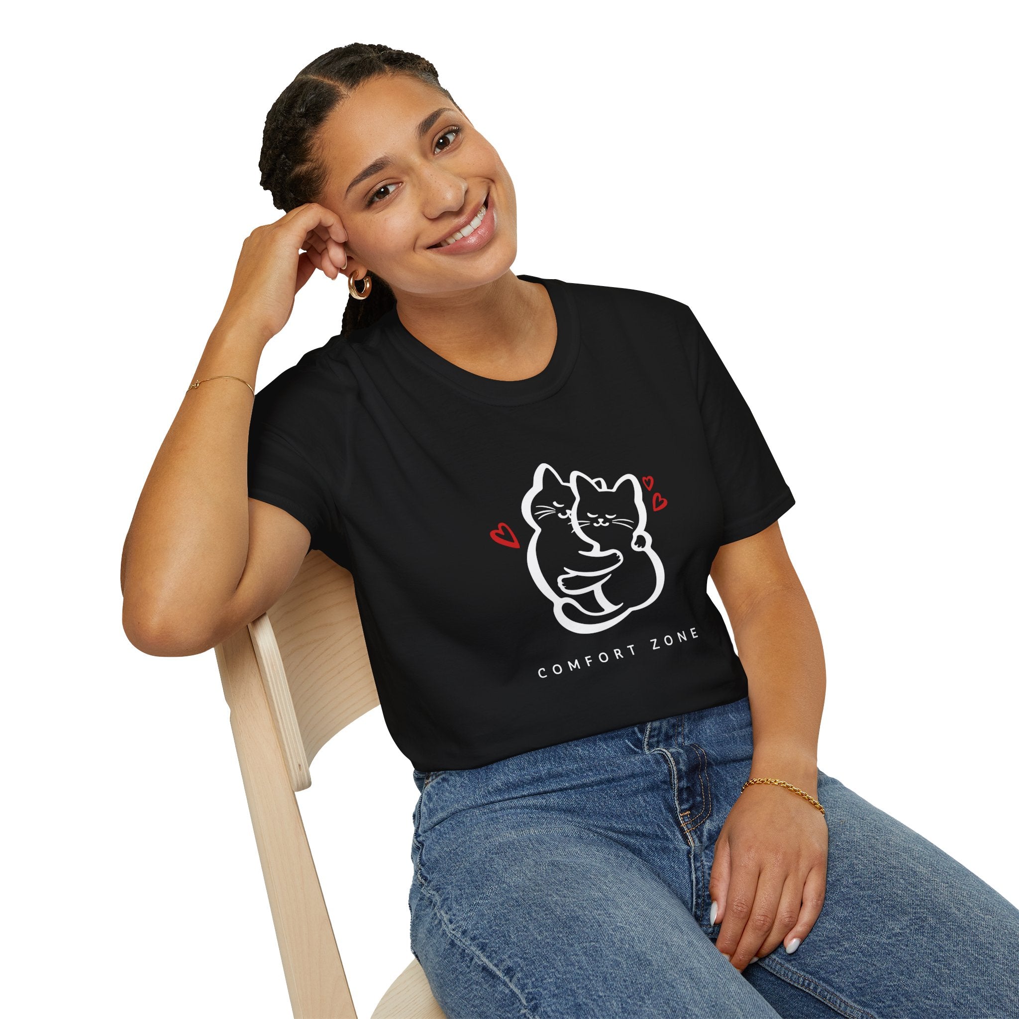Cozy Cat Lovers T-Shirt, Comfortable Tee for Pet Owners