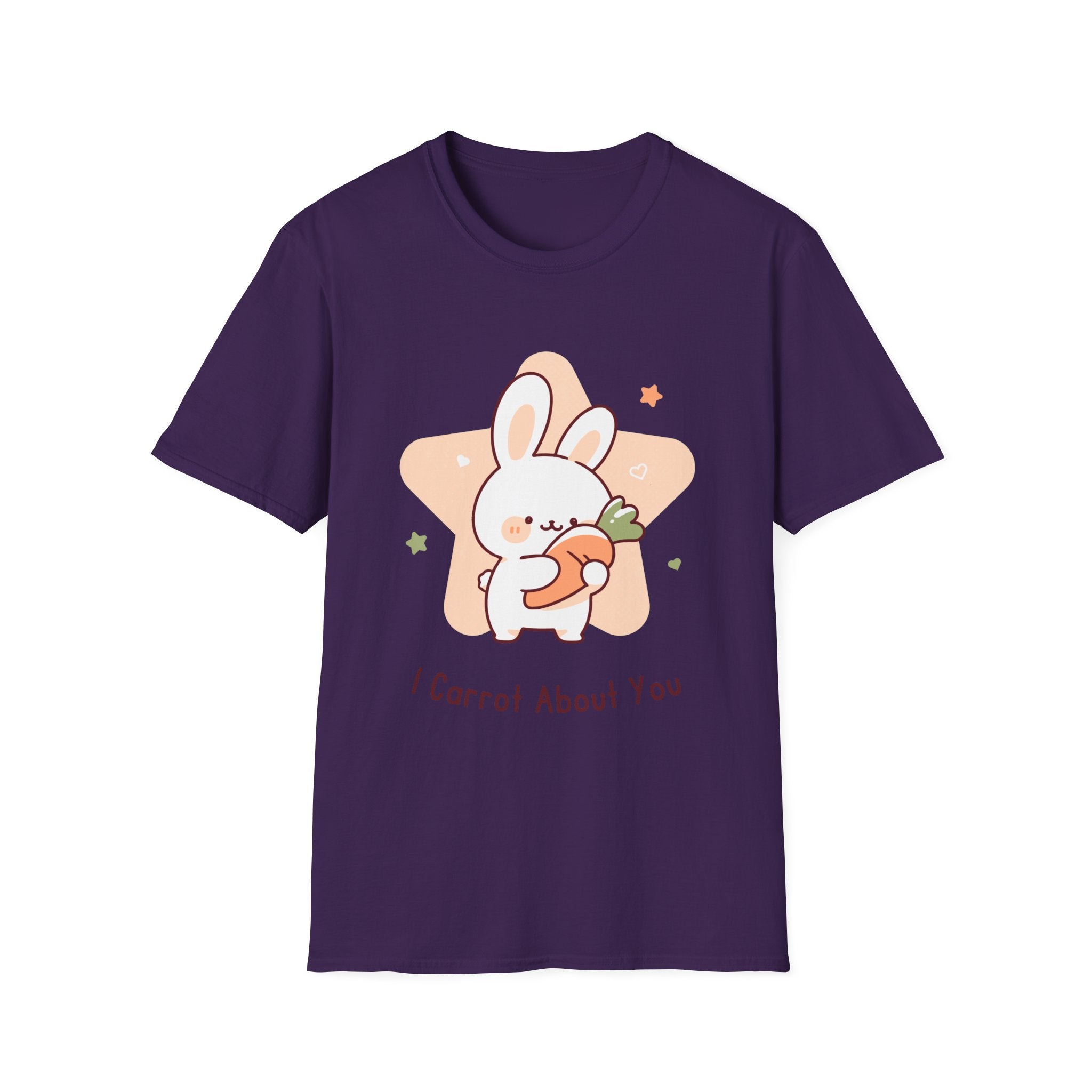 Cute Rabbit Graphic Tee, I Carrot About You Shirt