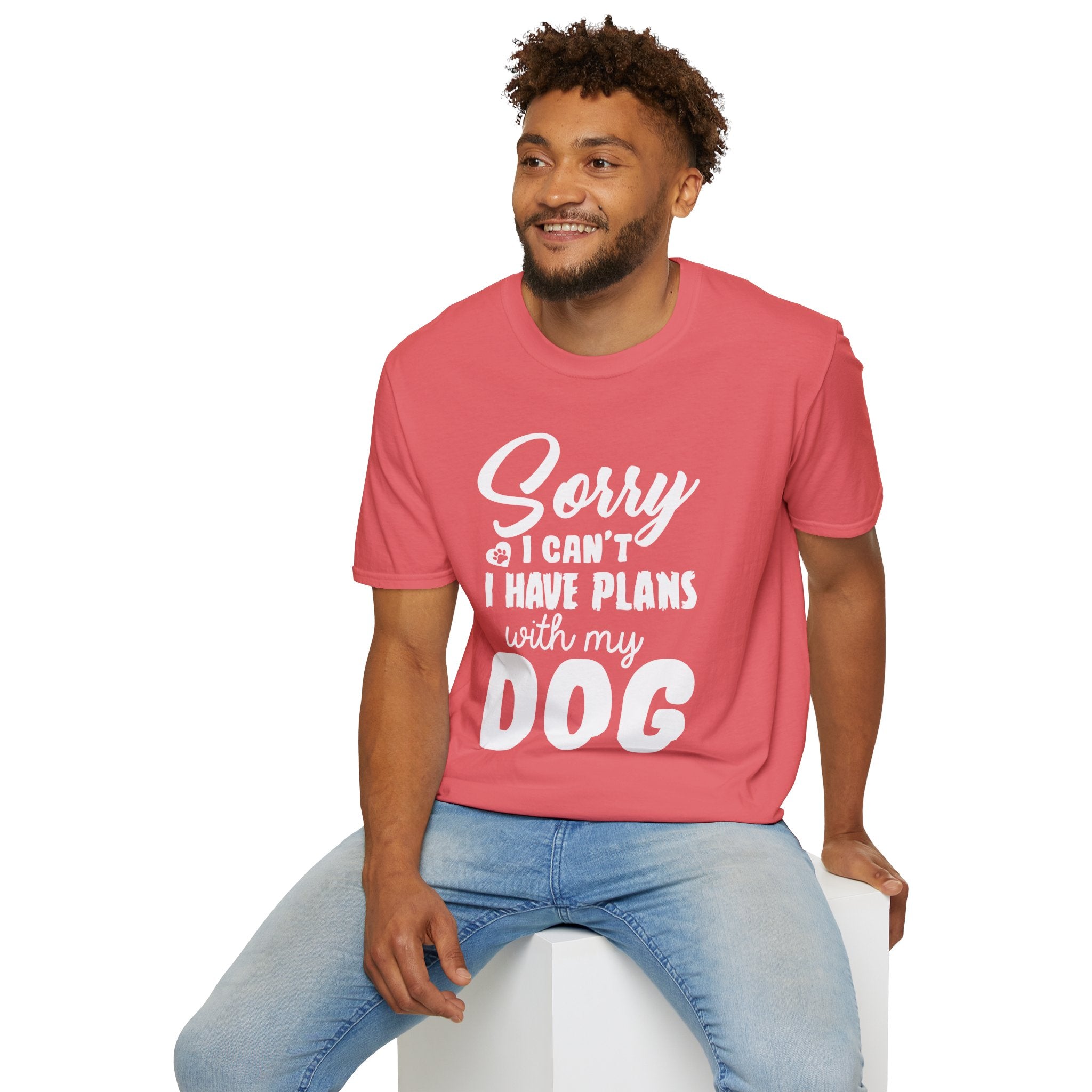 Dog Lover T-Shirt, Funny Pet Owner Apparel, Gift for Dog Moms and Dads, Cute Canine Graphic Tee, Animal Lover Outfit