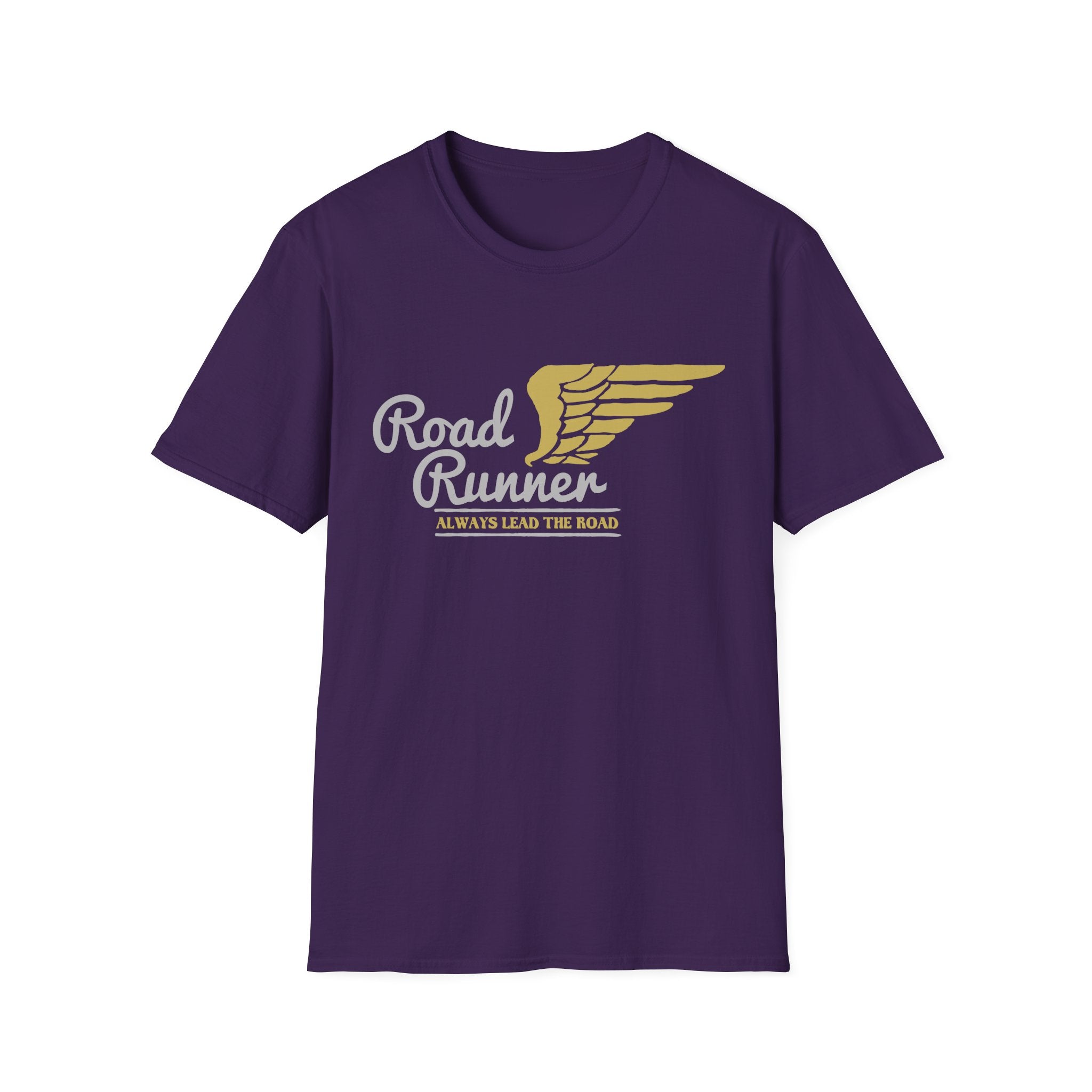 Road Runner Unisex Softstyle T-Shirt | Perfect Gift for Runners, Sports Lovers, Fitness Enthusiasts, Casual Wear, Marathon Events