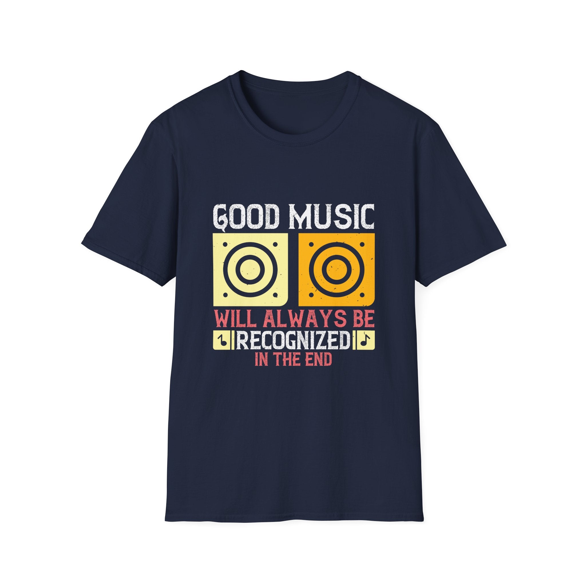 Good Music Unisex Softstyle T-Shirt | Retro Music Lover Tee