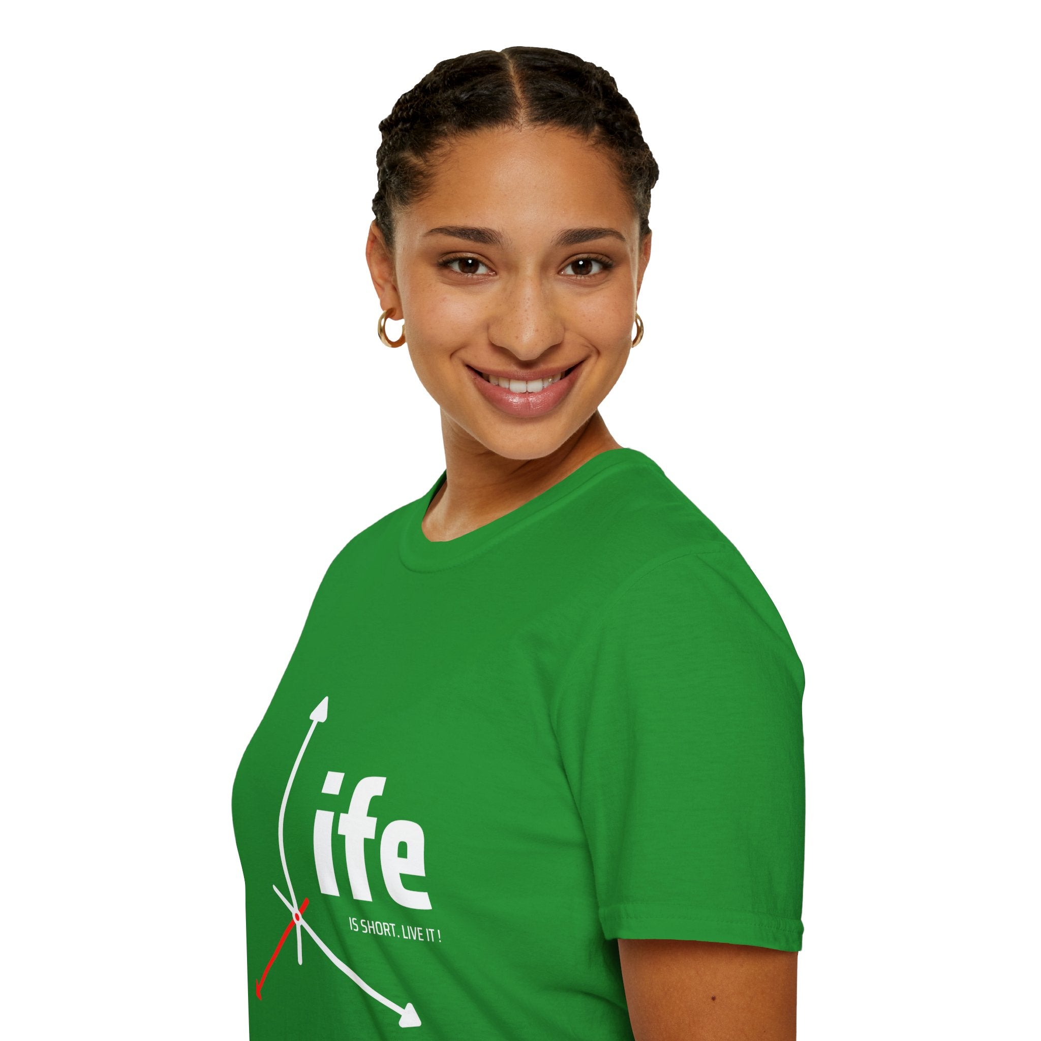 Life Direction Unisex T-Shirt, Motivational Tee, Casual Wear, Gift for Friends, Inspirational Life quote, Everyday Style