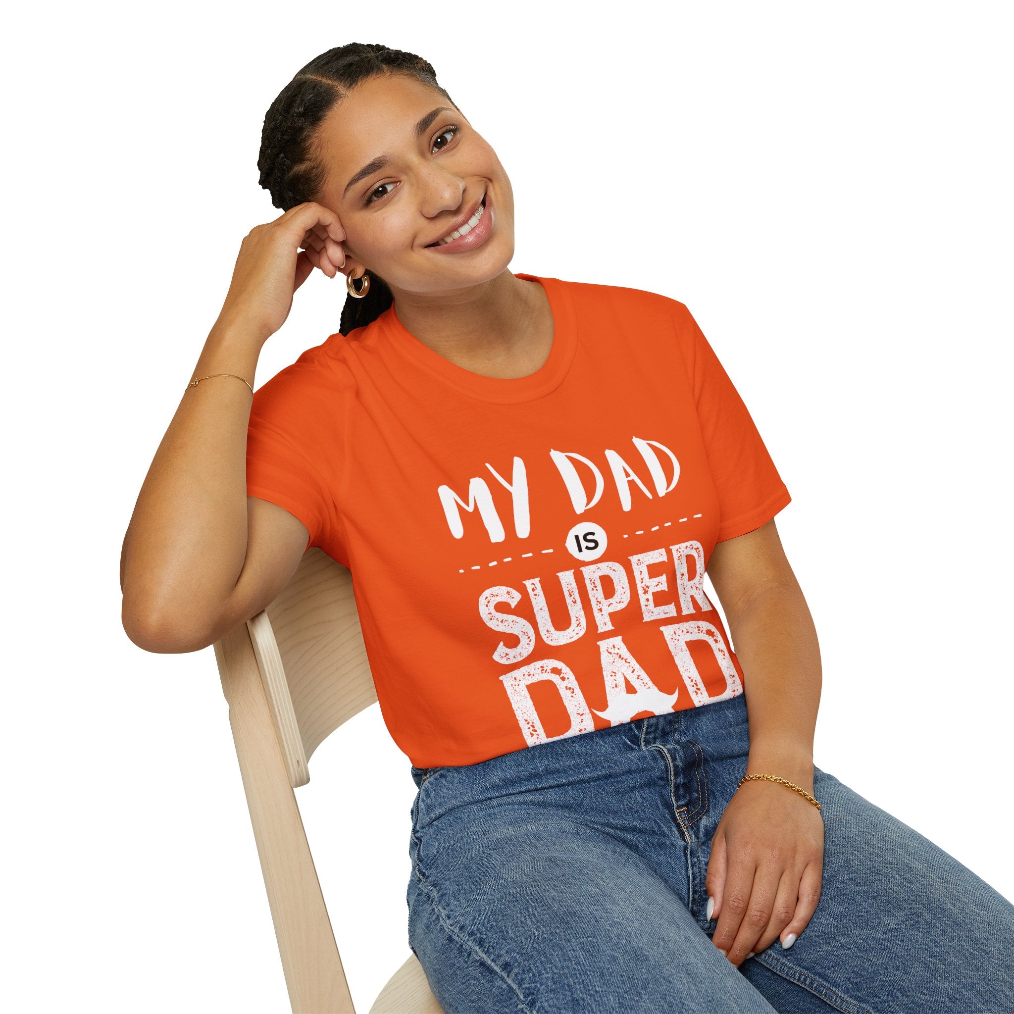 Super Dad Unisex Softstyle T-Shirt | Perfect Gift for Father's Day