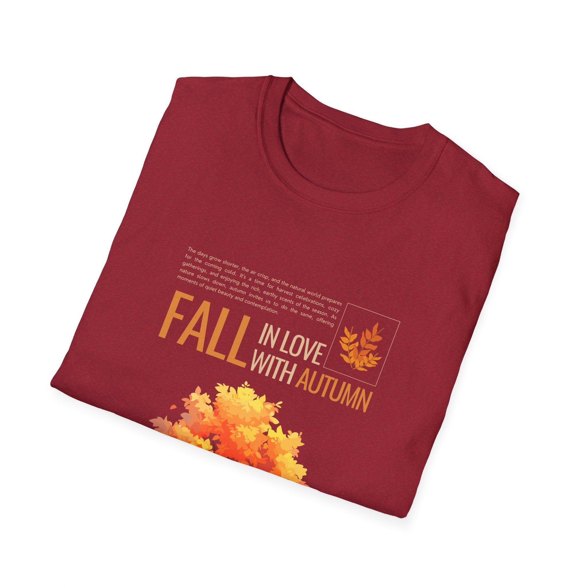 Fall-Inspired Unisex T-Shirt, Autumn Vibes Tee