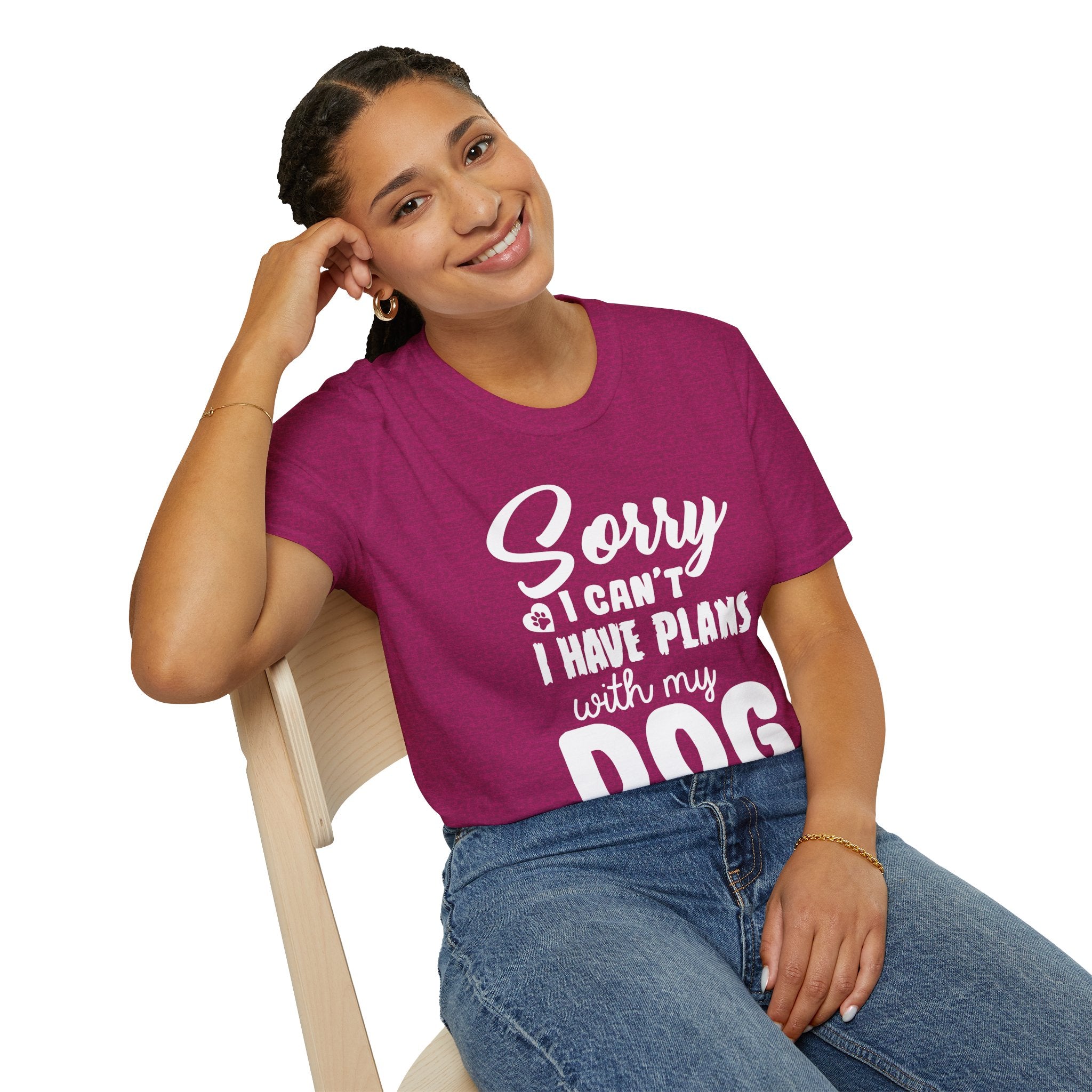 Dog Lover T-Shirt, Funny Pet Owner Apparel, Gift for Dog Moms and Dads, Cute Canine Graphic Tee, Animal Lover Outfit