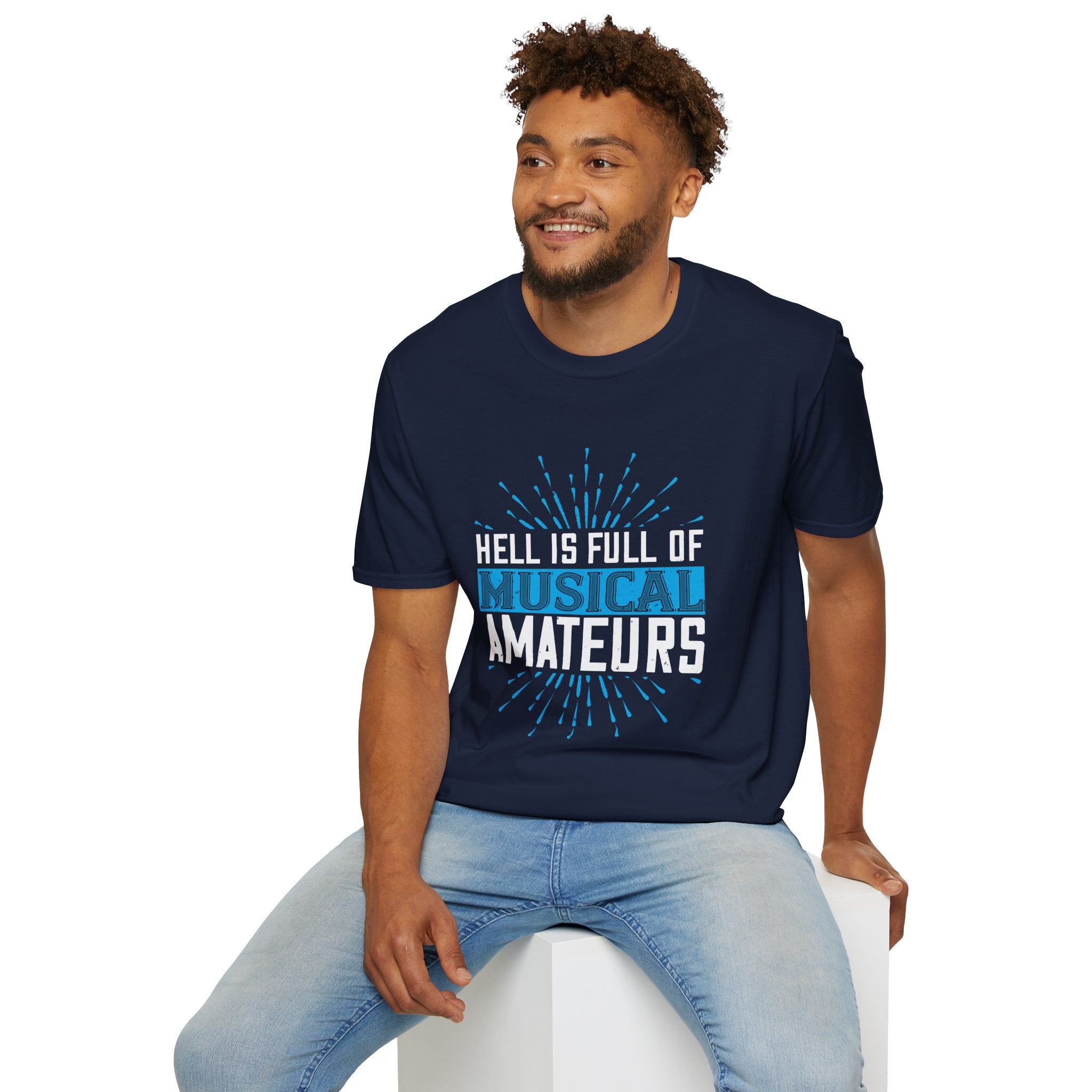 Musical Amateurs T-Shirt, Funny Music Lover Tee, Unisex Softstyle Shirt