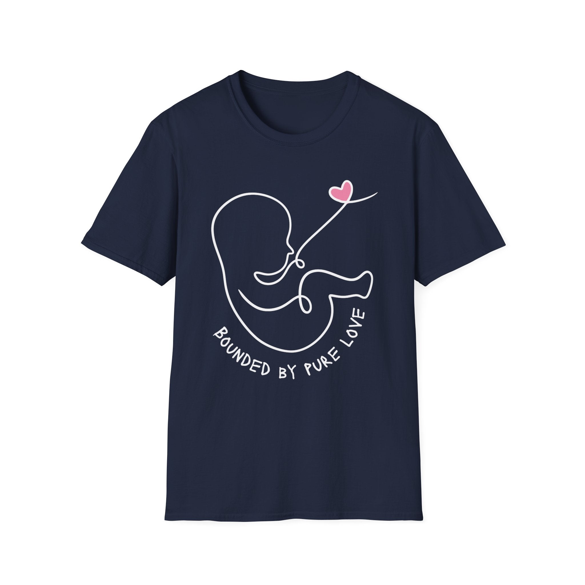 Bounded by Pure Love Unisex T-Shirt, Cute Tee, Expecting