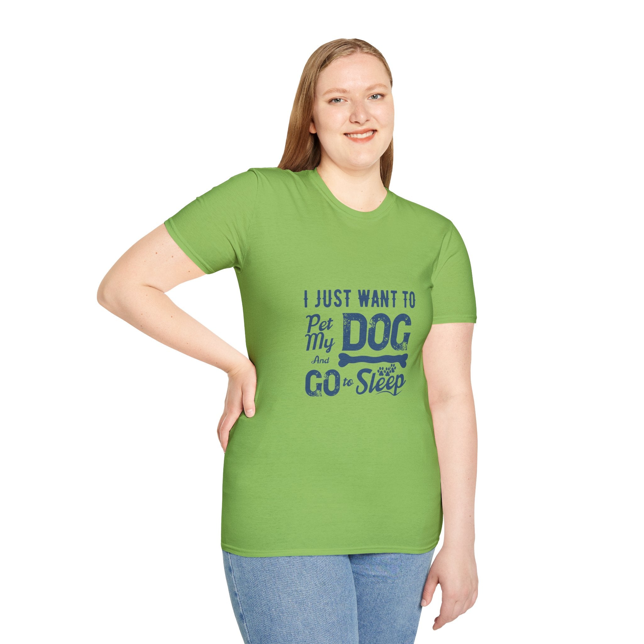 Funny Dog Lover Unisex T-Shirt, Pet Lover Gift, Cute Dog T-Shirt, Dog Mom, Dog Dad Apparel, Animal Lover Shirt