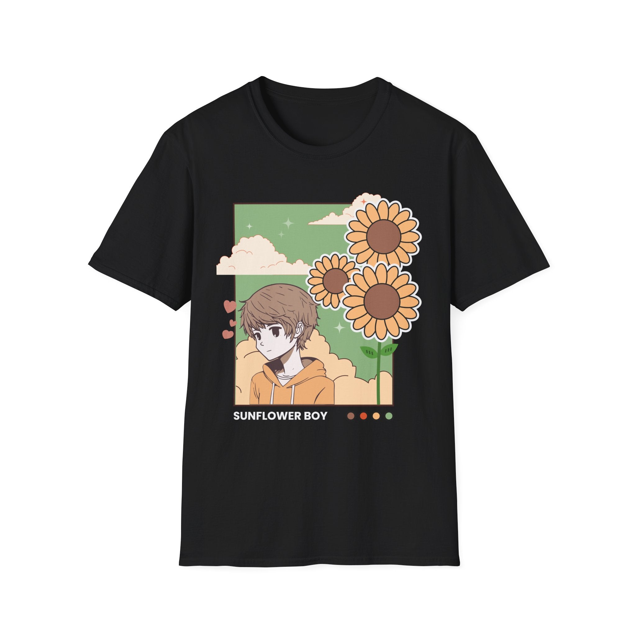 Sunflower Aesthetic Unisex T-Shirt, Softstyle Tee, Casual Wear