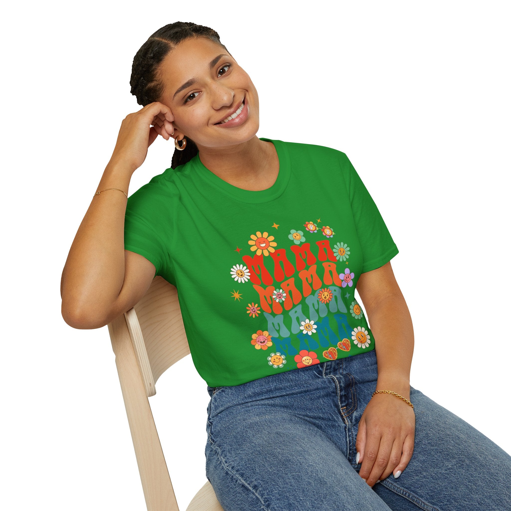 Floral Mommy T-Shirt, Perfect Gift for Mother's Day