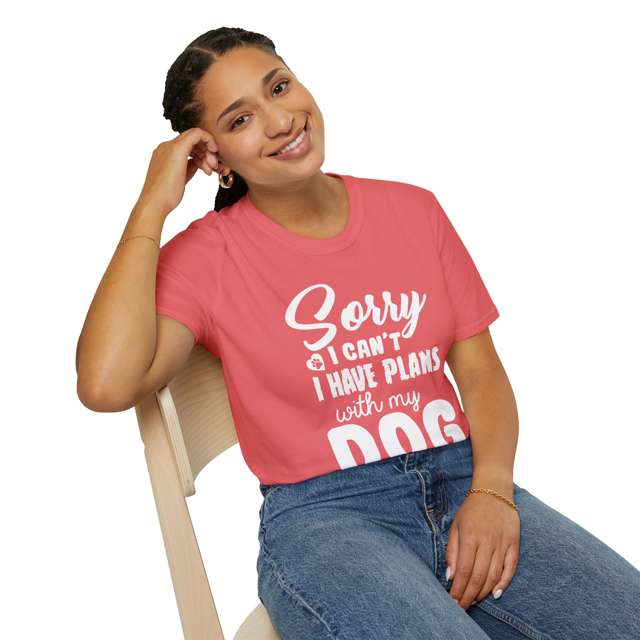 Dog Lover T-Shirt, Funny Pet Owner Apparel, Gift for Dog Moms and Dads, Cute Canine Graphic Tee, Animal Lover Outfit