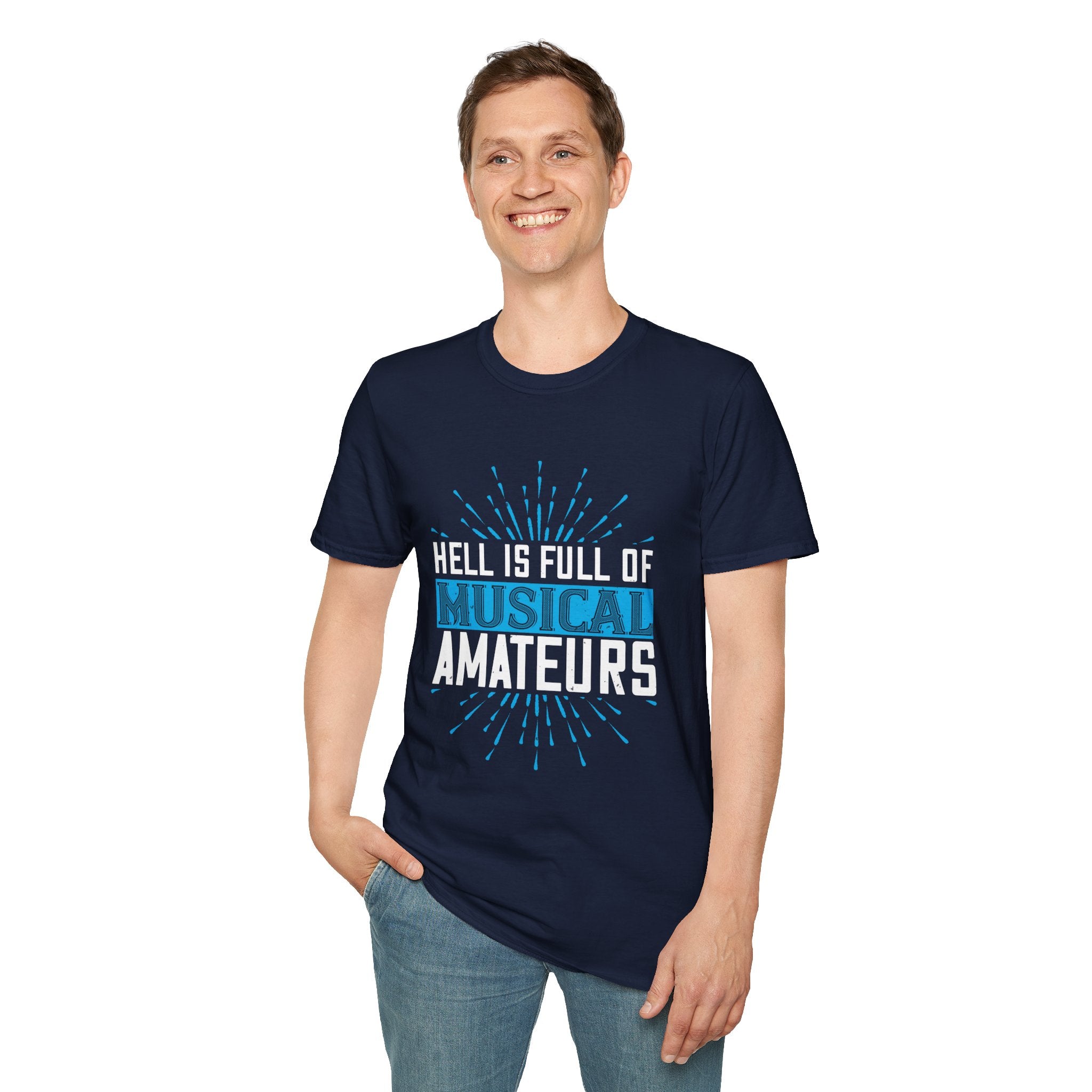 Musical Amateurs T-Shirt, Funny Music Lover Tee, Unisex Softstyle Shirt