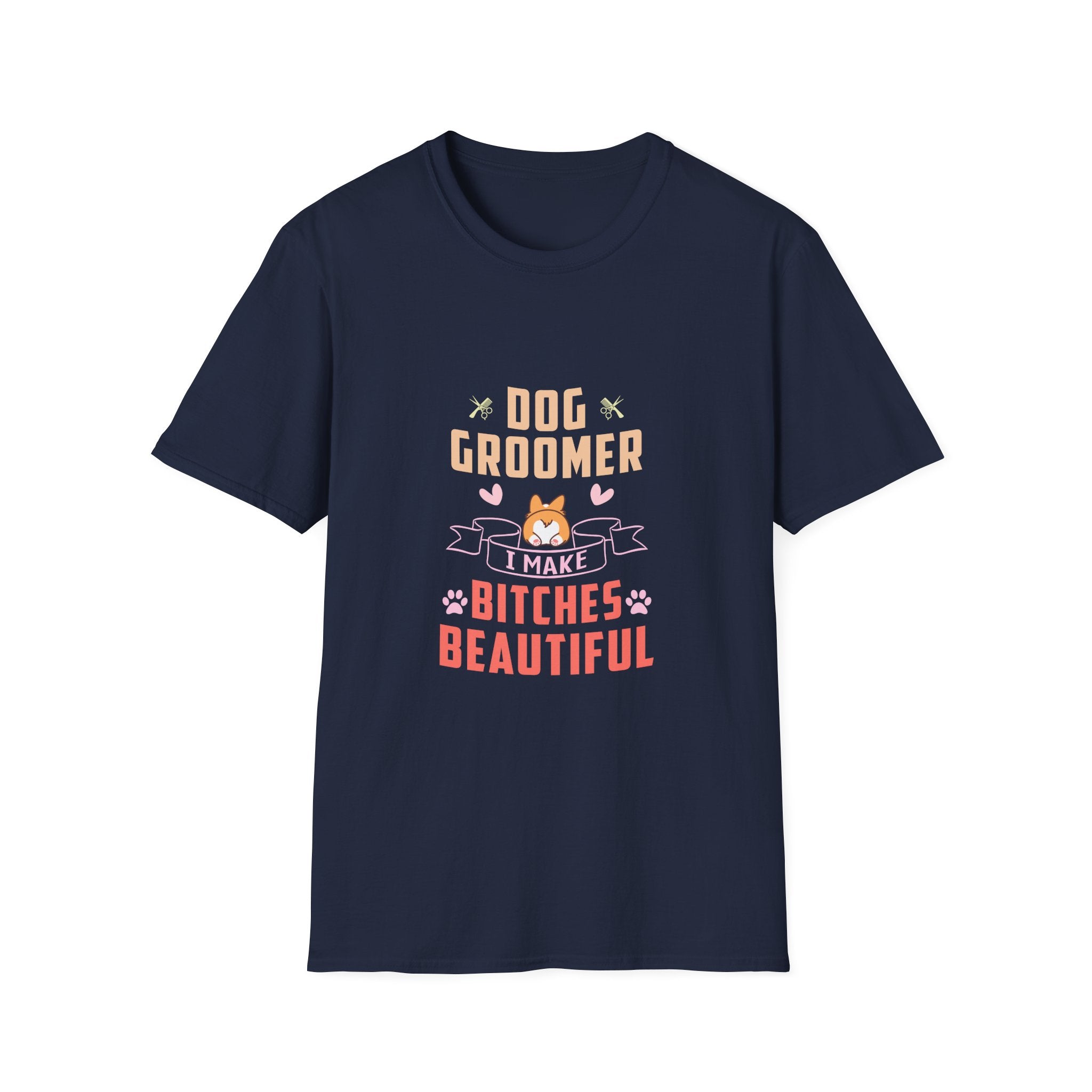 Dog Groomer Unisex T-Shirt, Funny Pet Owner Gift, Cute Animal Lover Tee, Dog Lover Apparel, Groomer Appreciation Gift