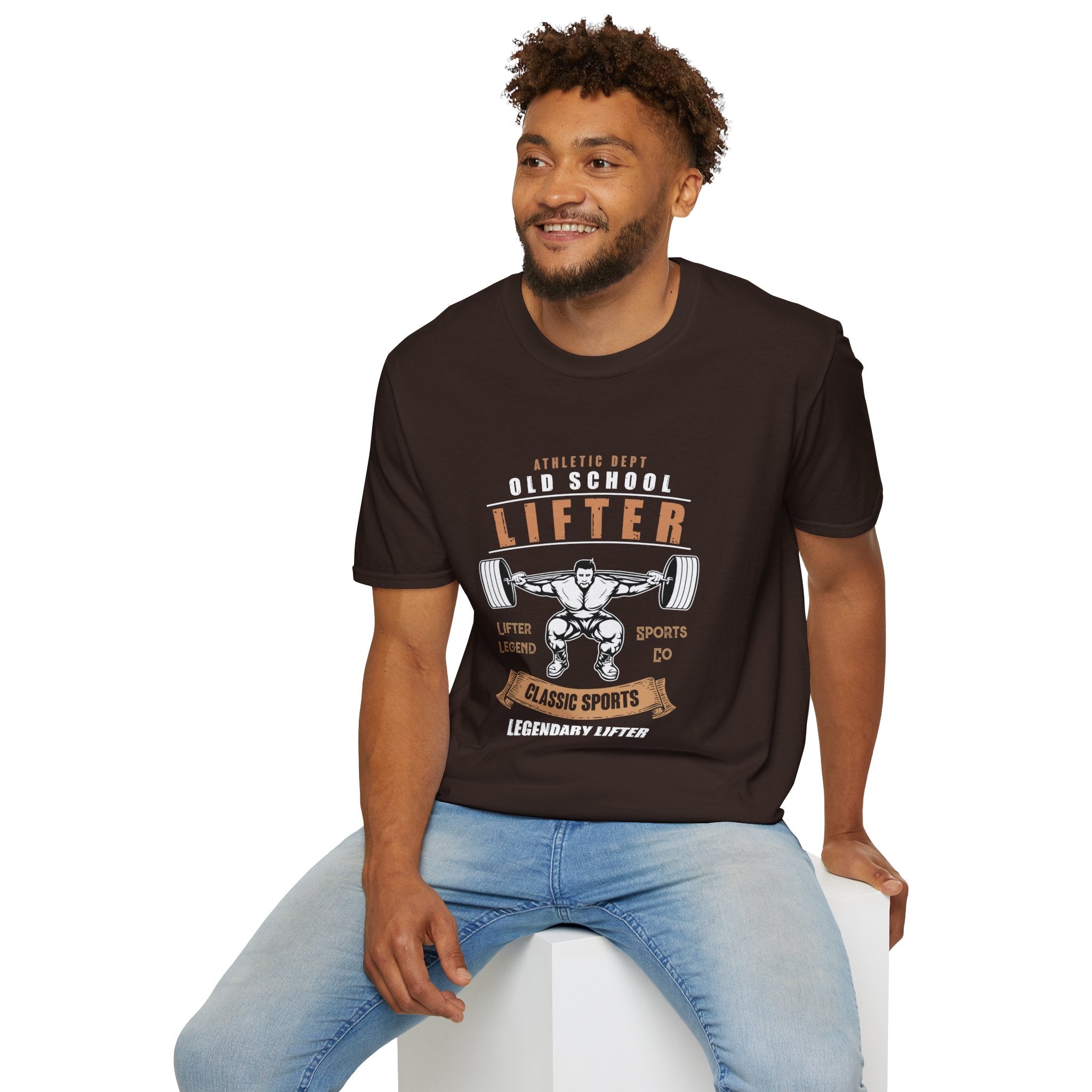 Lifter Vintage Graphic T-Shirt | Gym Aesthetic Shirt, Fitness Apparel, Workout Gift, Unisex Tee, Athletic Wear