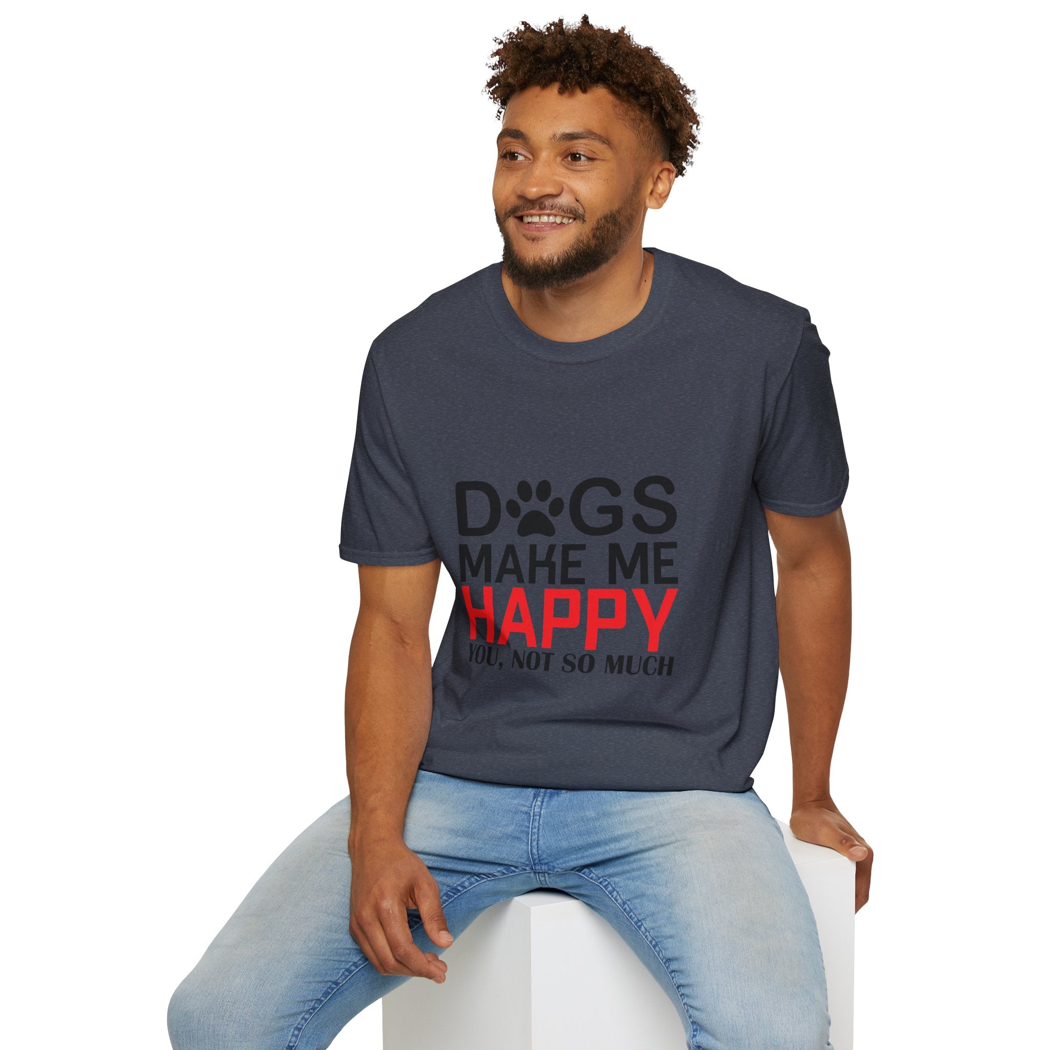 Dog Lovers Unisex T-Shirt, Funny Dog Shirt, Pet Owner Gift, Animal Lover Tee, Casual Dog Mama Style, Birthday Gift