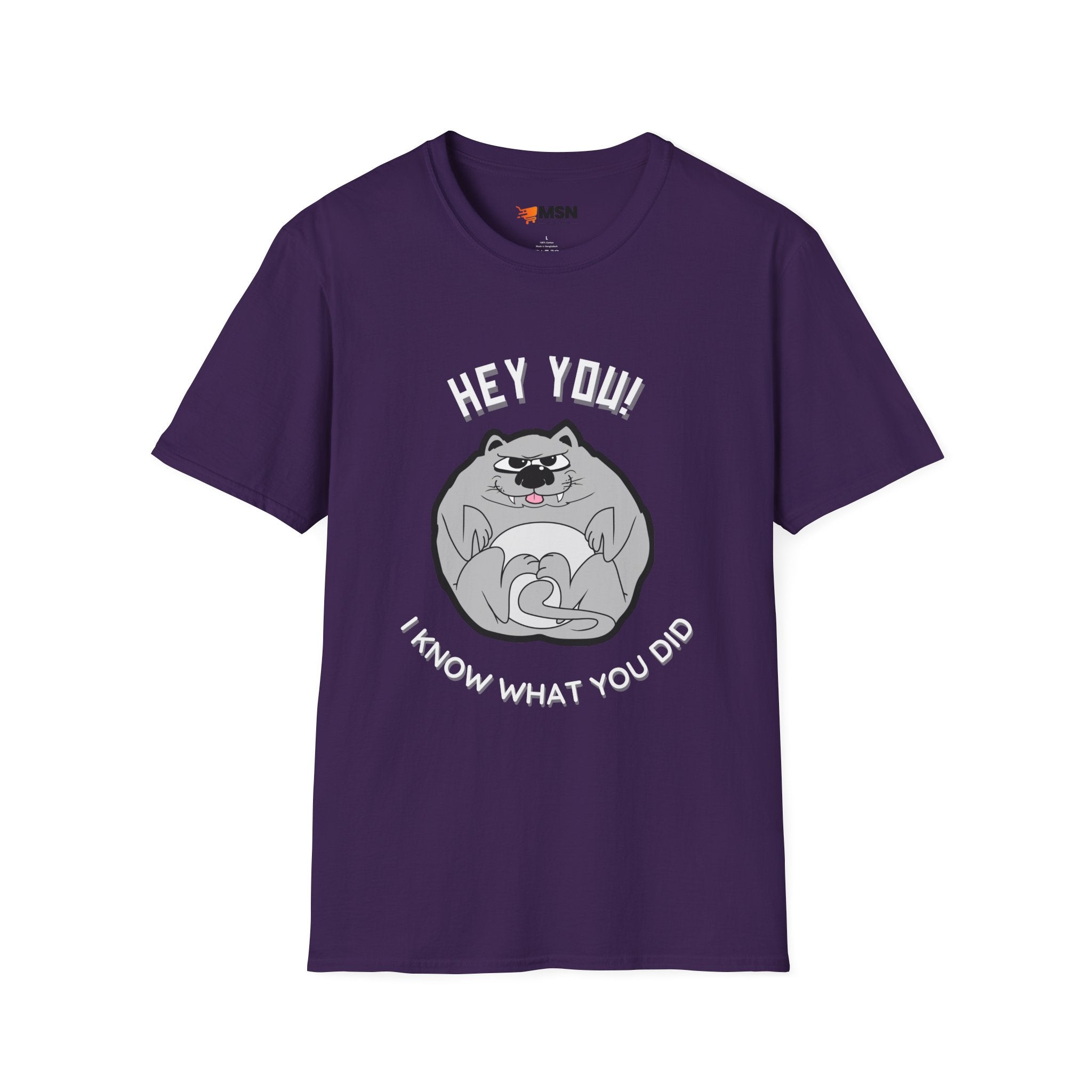 Funny Cat Graphic T-Shirt, Cute Pet Lover Gift