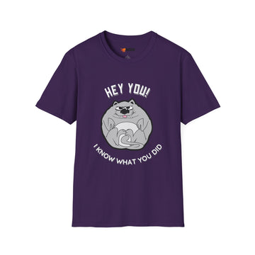 Funny Cat Graphic T-Shirt, Cute Pet Lover Gift
