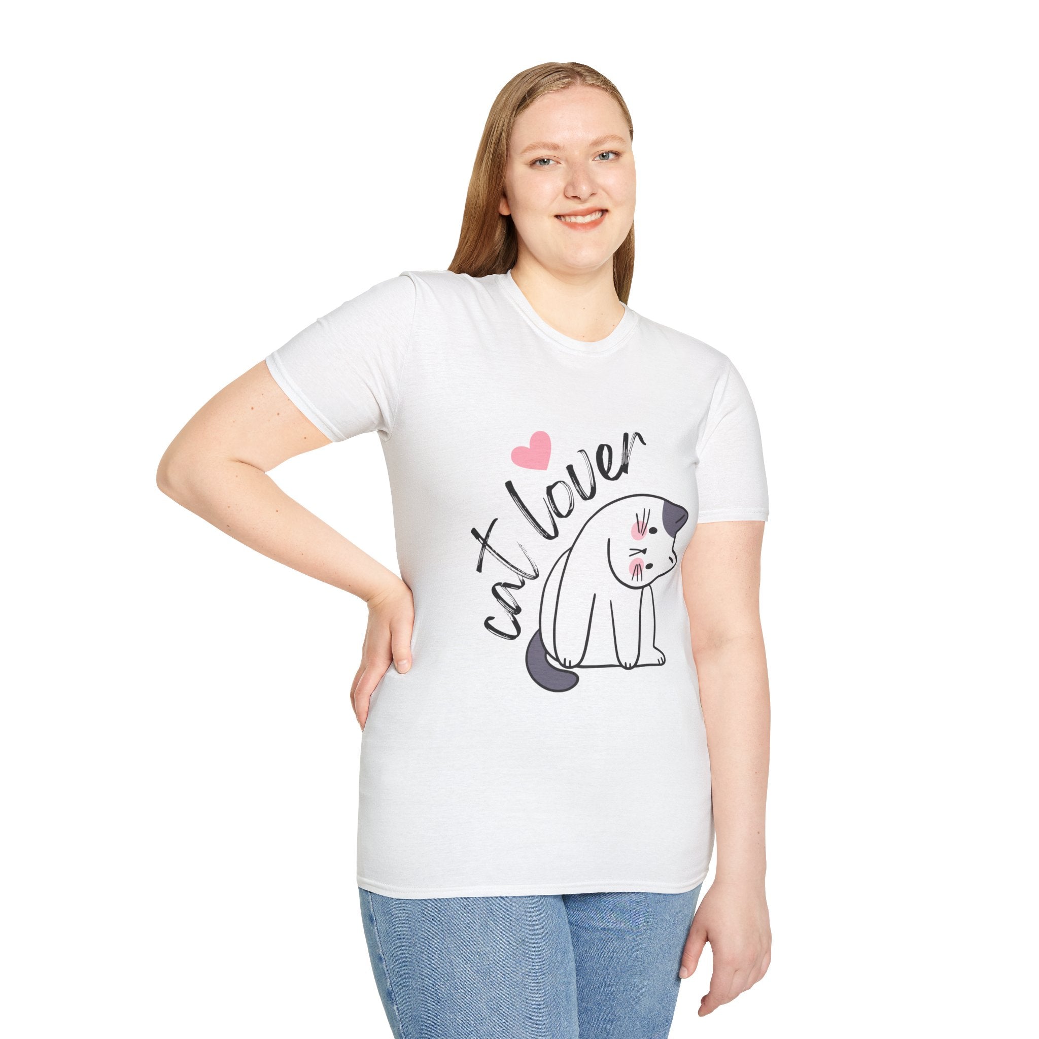 Cat Lover T-Shirt: Cute Animal Tee for Pet Lovers