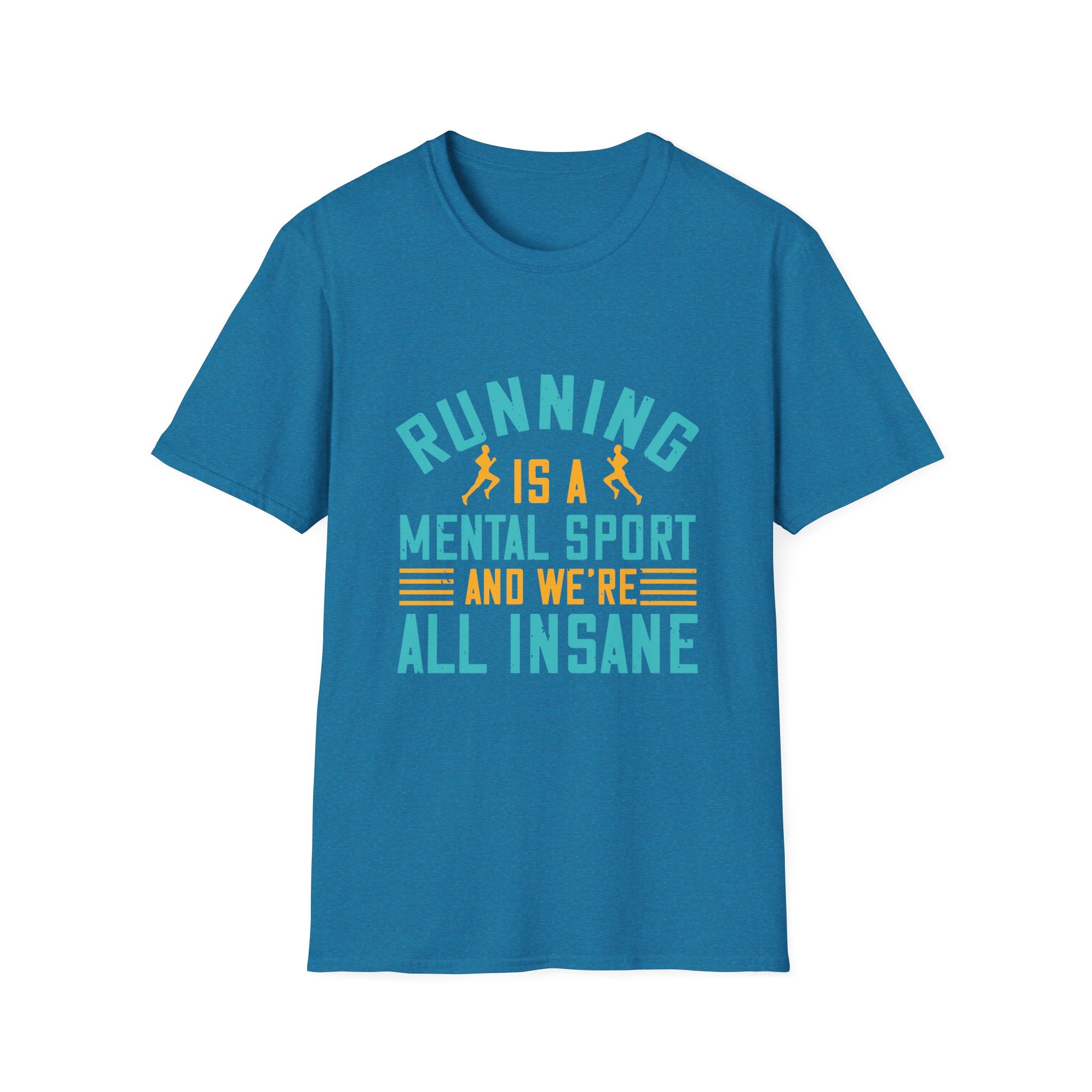 Running Insanity Unisex T-Shirt | Gift for Runners, Fitness Humor Tee