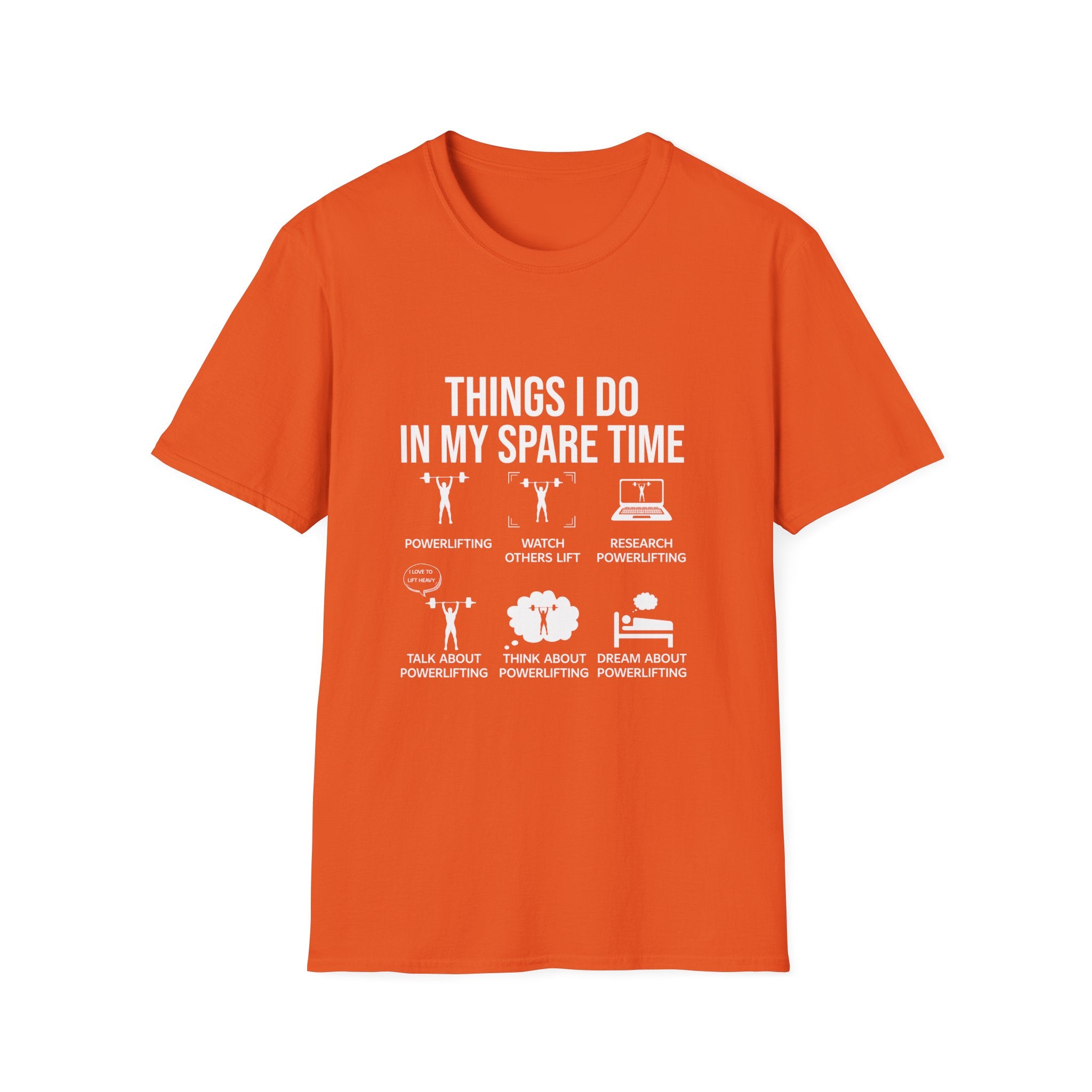Funny Spare Time Activities T-Shirt, Leisurewear, Gift for Friends, Casual Humor Shirt, Relaxation Tee, Birthday Present