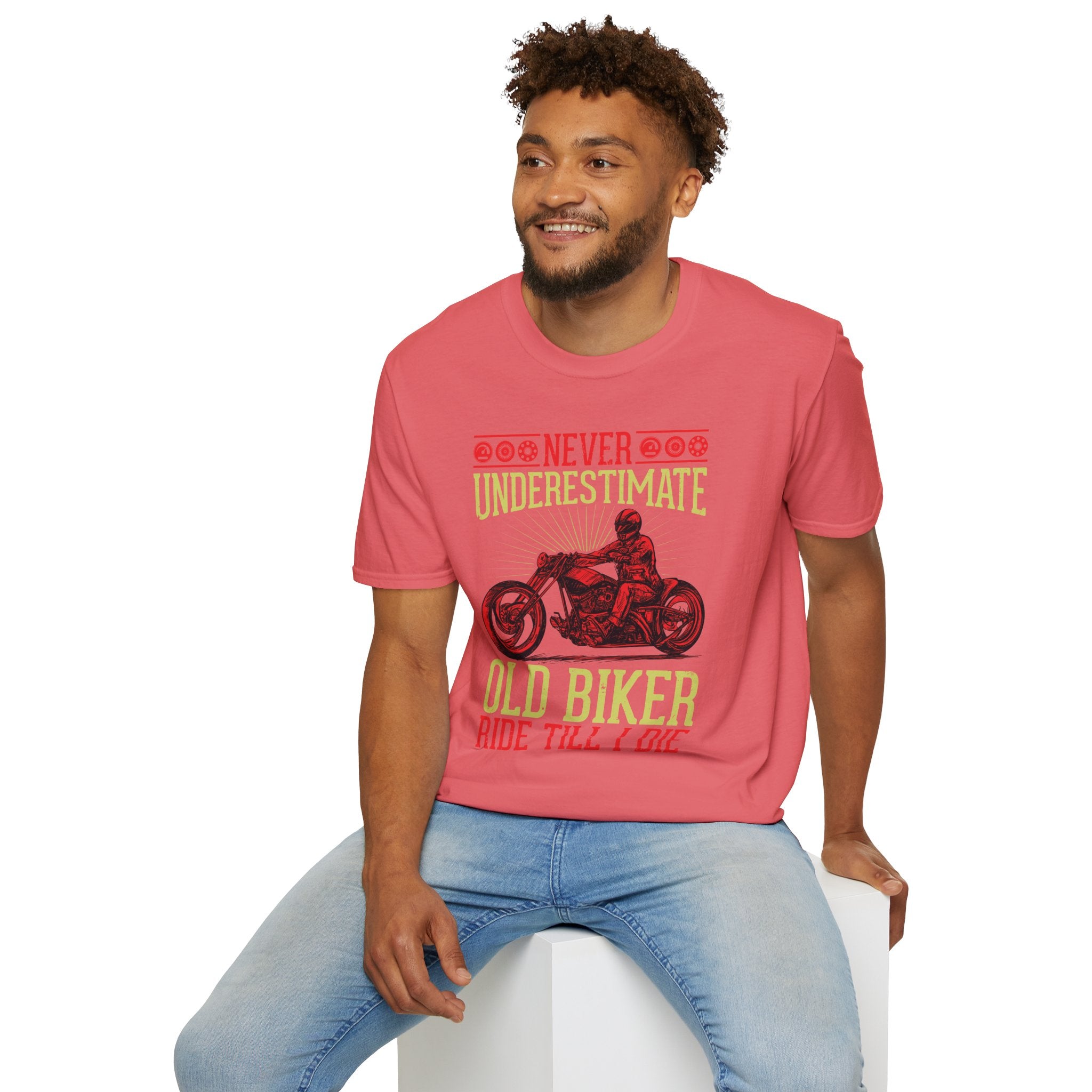 Unisex Biker Shirt - Never Underestimate Old Biker - Motorcycle Gift, Motorbike Lover Tee, Father’s Day Present, Adventure Apparel, [...]