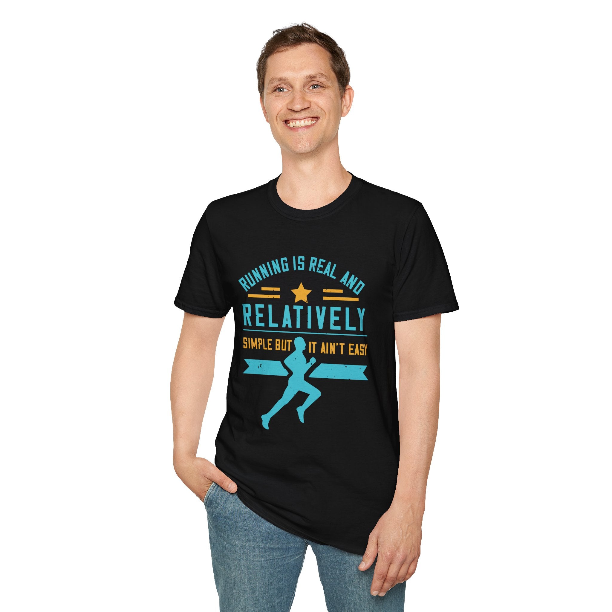 Motivational Running T-Shirt, Comfortable Workout Tee