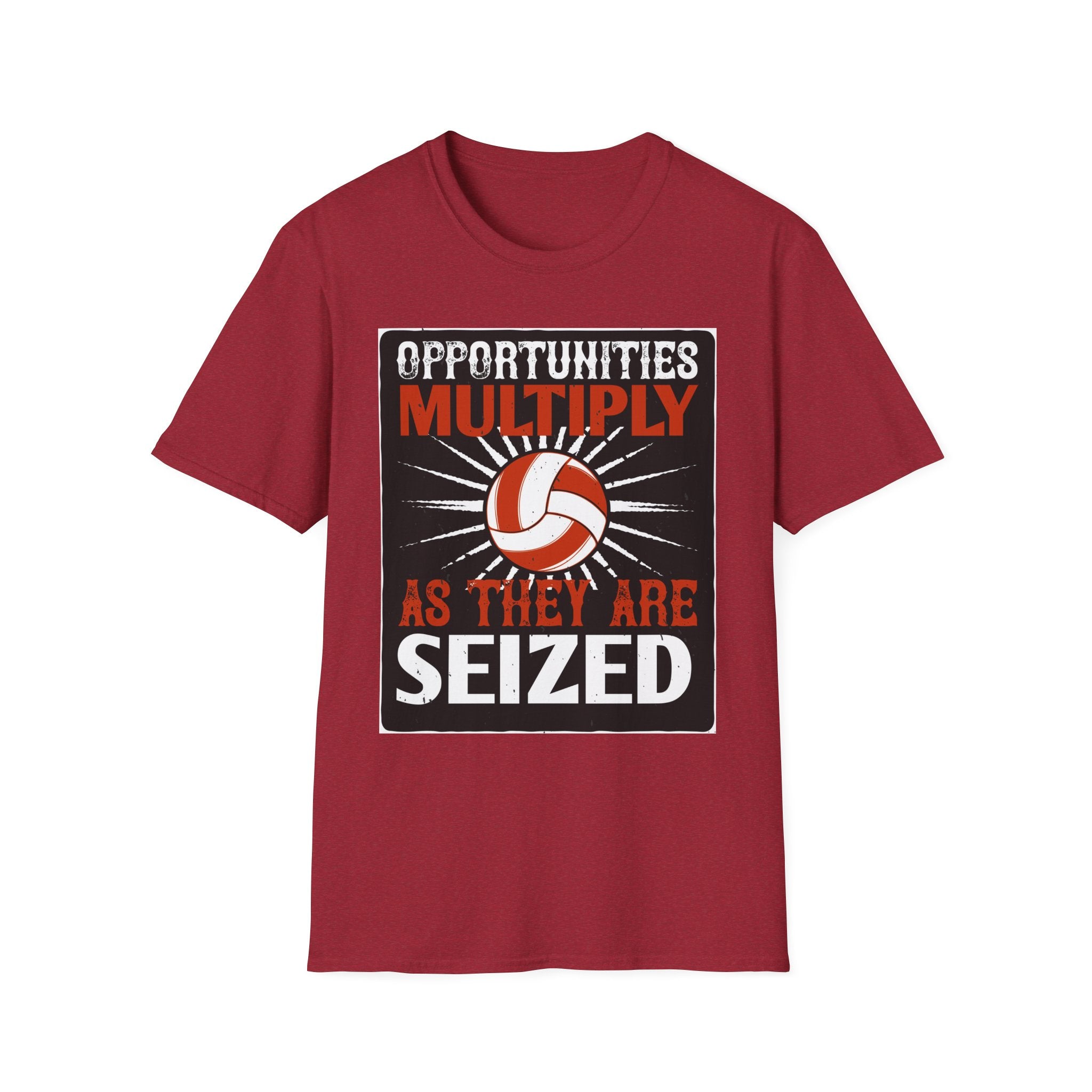 Motivational Volleyball T-Shirt, Sports Gift, Team Spirit Tee, Volleyball Fan