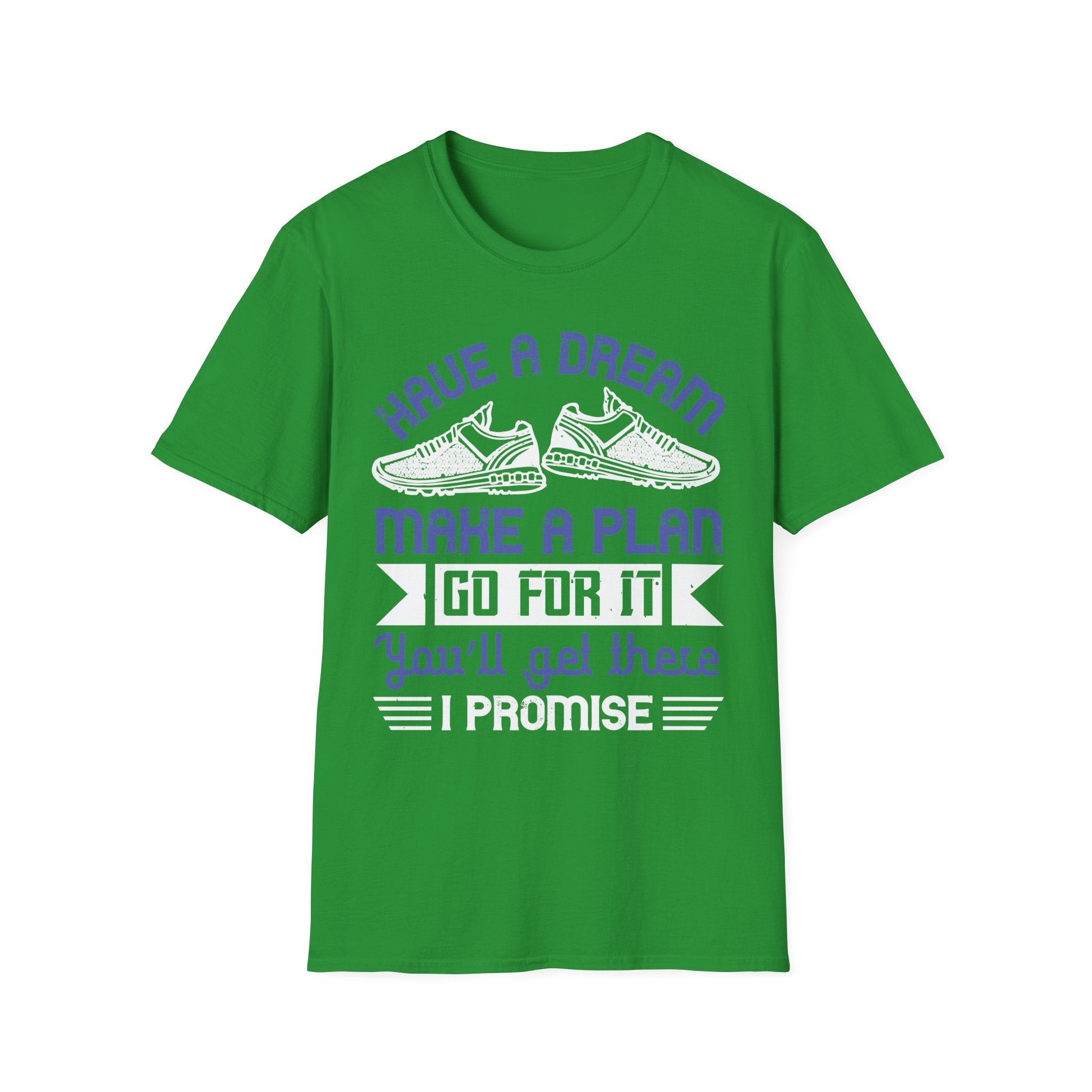 Inspirational Graphic T-Shirt with Motivational Quote, Dream Big