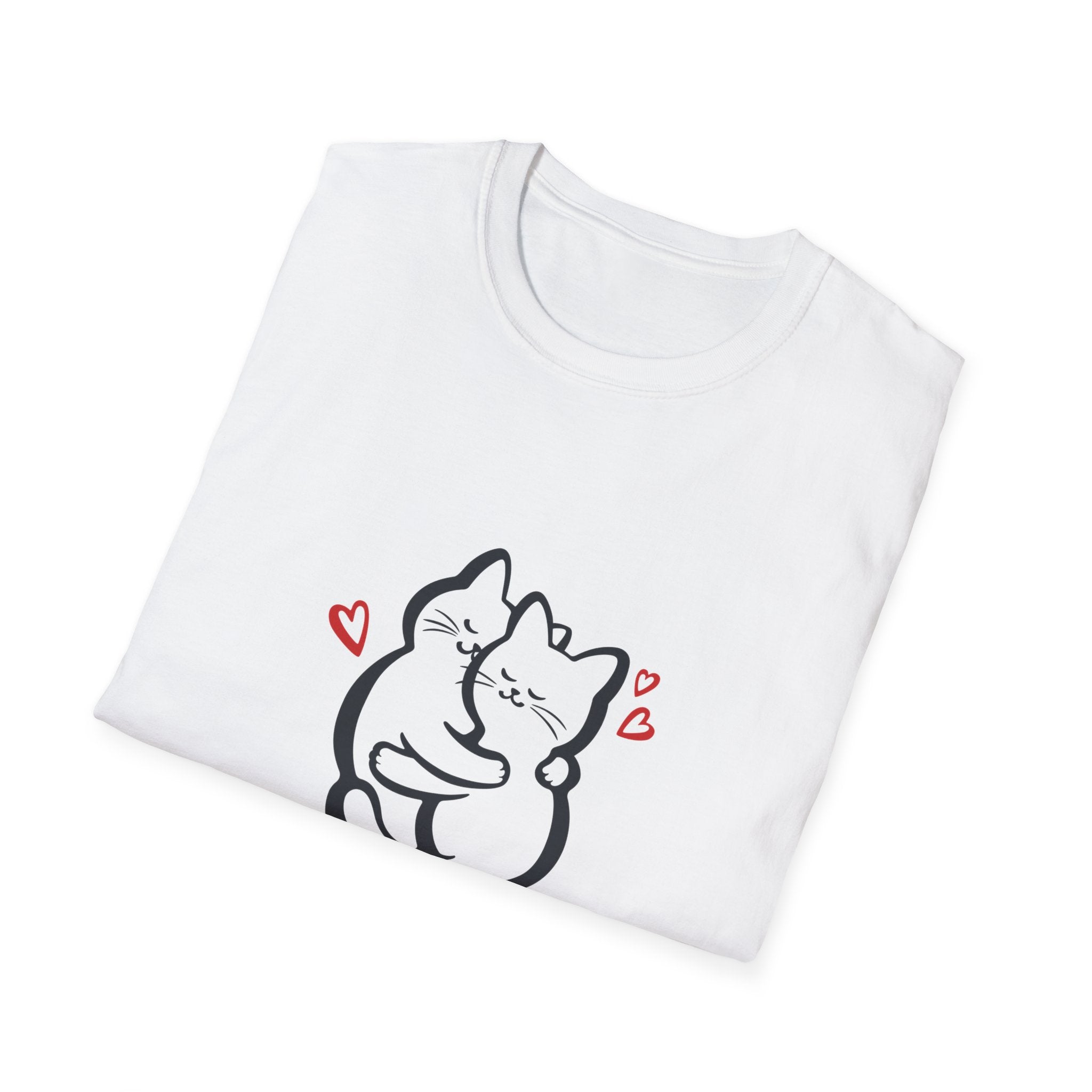 Cozy Cat Lovers T-Shirt, Comfortable Tee for Pet Owners