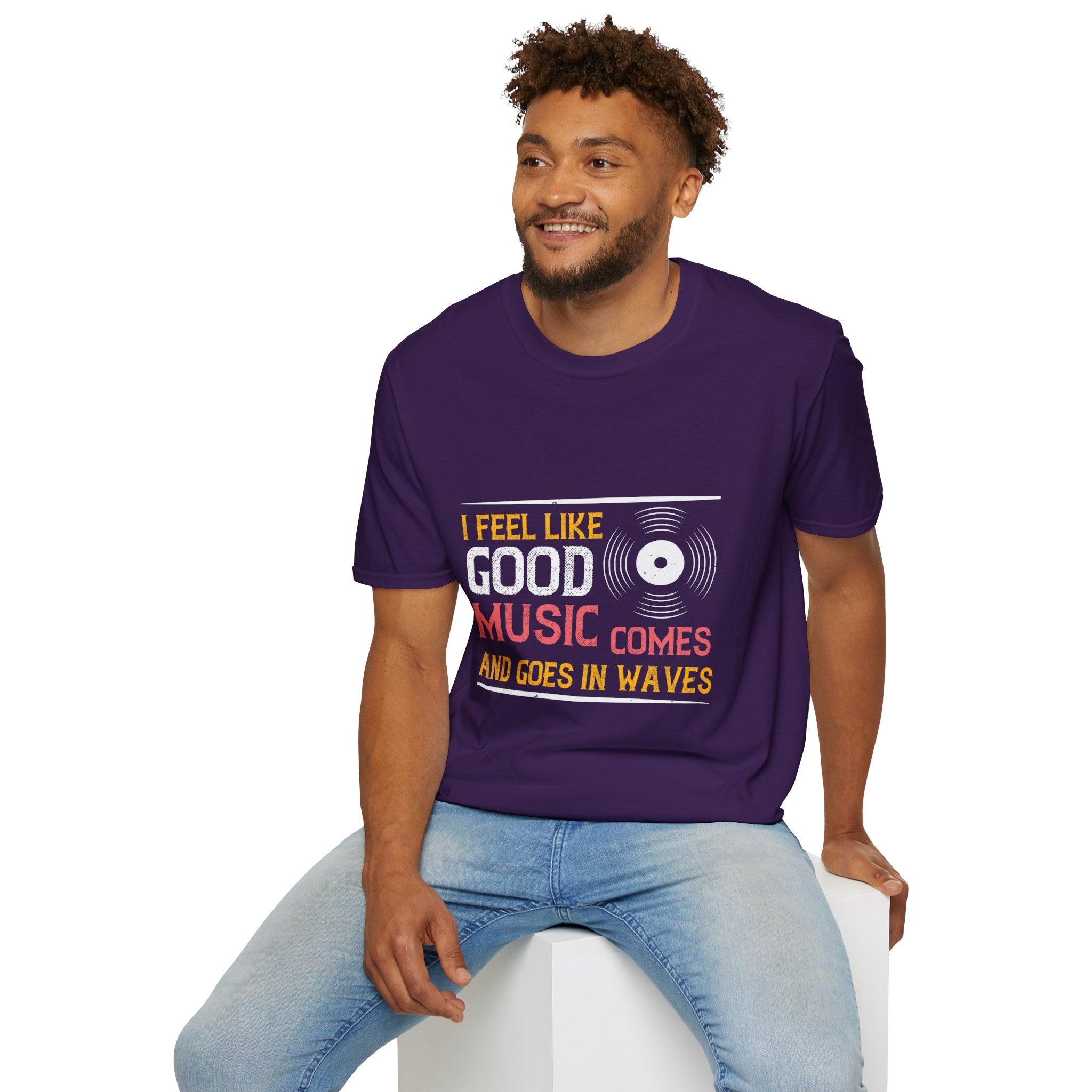 Good Vibes Unisex T-Shirt - Music Lover Gift, Cool Casual Wear