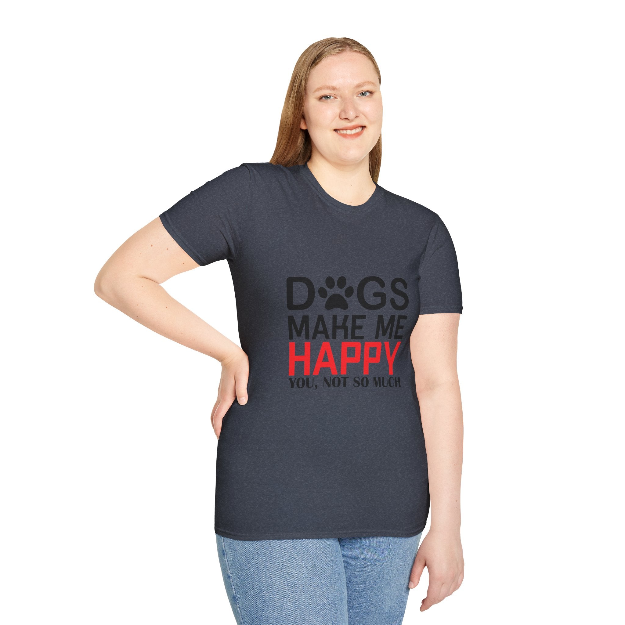 Dog Lovers Unisex T-Shirt, Funny Dog Shirt, Pet Owner Gift, Animal Lover Tee, Casual Dog Mama Style, Birthday Gift