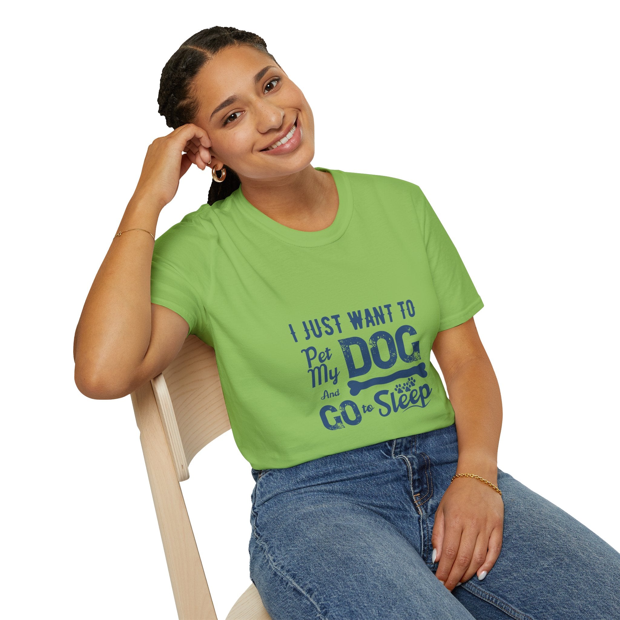Funny Dog Lover Unisex T-Shirt, Pet Lover Gift, Cute Dog T-Shirt, Dog Mom, Dog Dad Apparel, Animal Lover Shirt