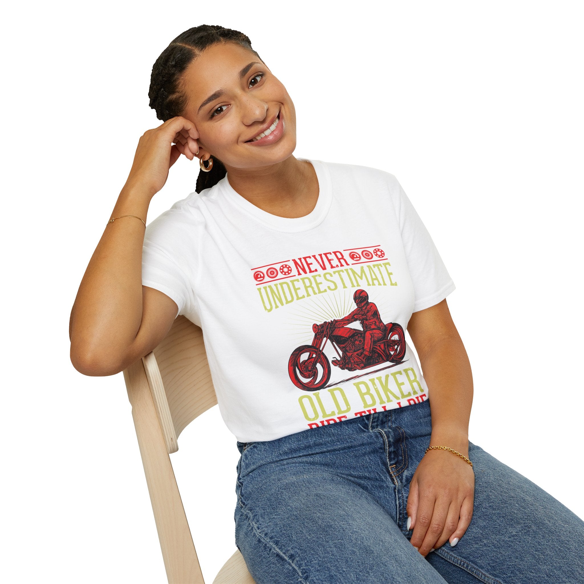Unisex Biker Shirt - Never Underestimate Old Biker - Motorcycle Gift, Motorbike Lover Tee, Father’s Day Present, Adventure Apparel, [...]