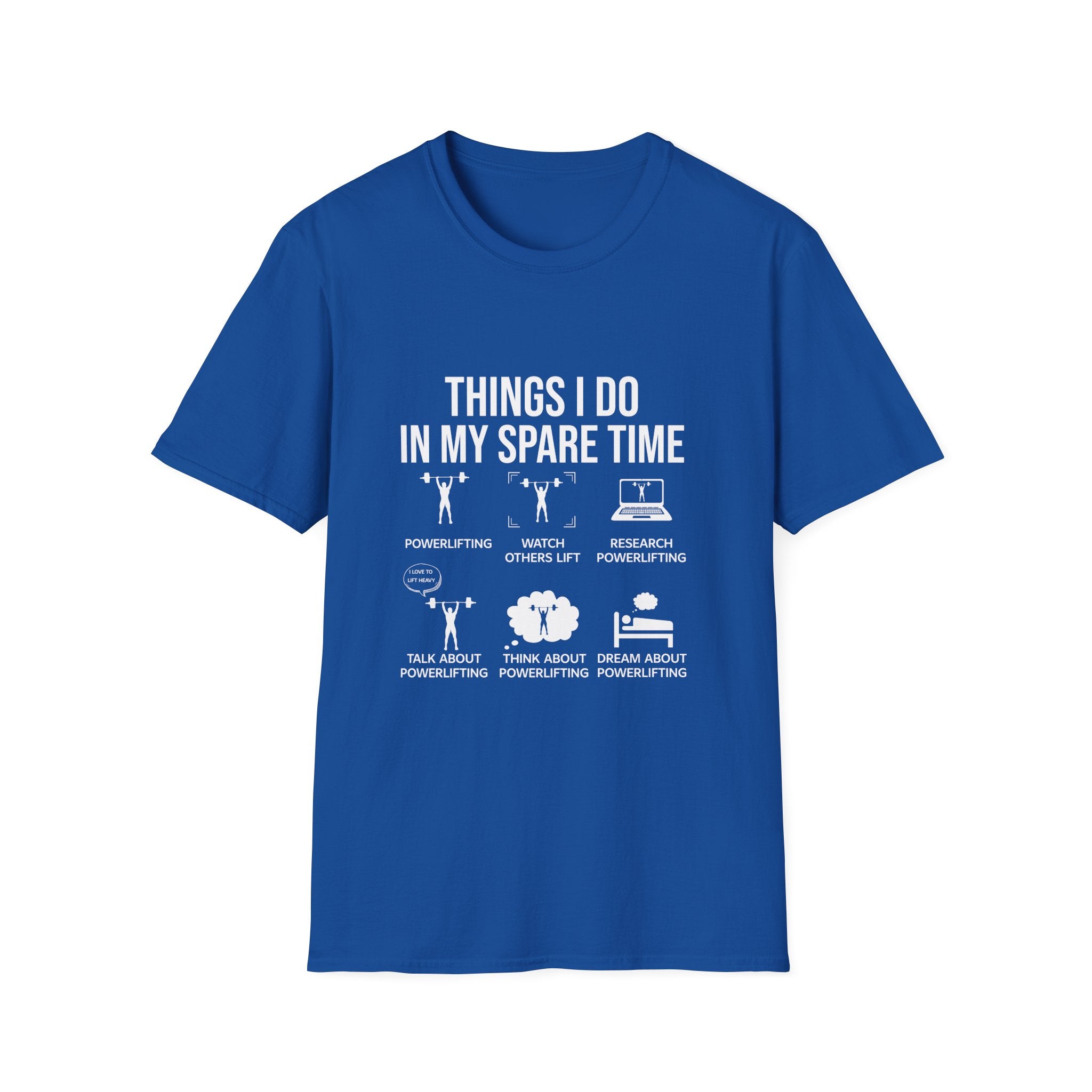 Funny Spare Time Activities T-Shirt, Leisurewear, Gift for Friends, Casual Humor Shirt, Relaxation Tee, Birthday Present
