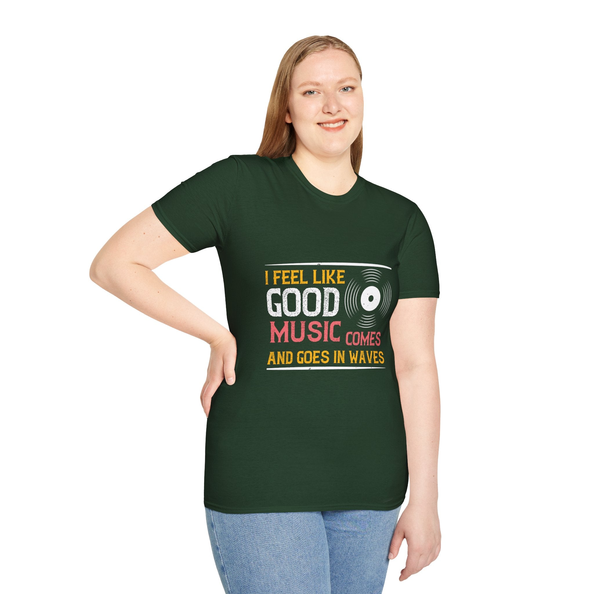 Good Vibes Unisex T-Shirt - Music Lover Gift, Cool Casual Wear