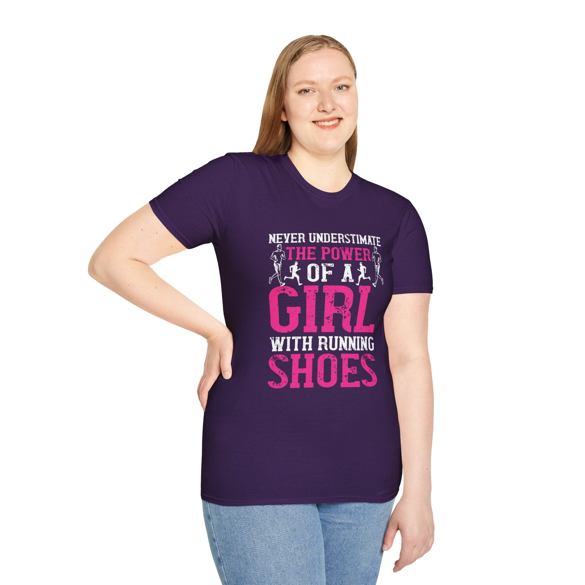 Empowering Running T-Shirt, Motivational Tee, Fitness Apparel