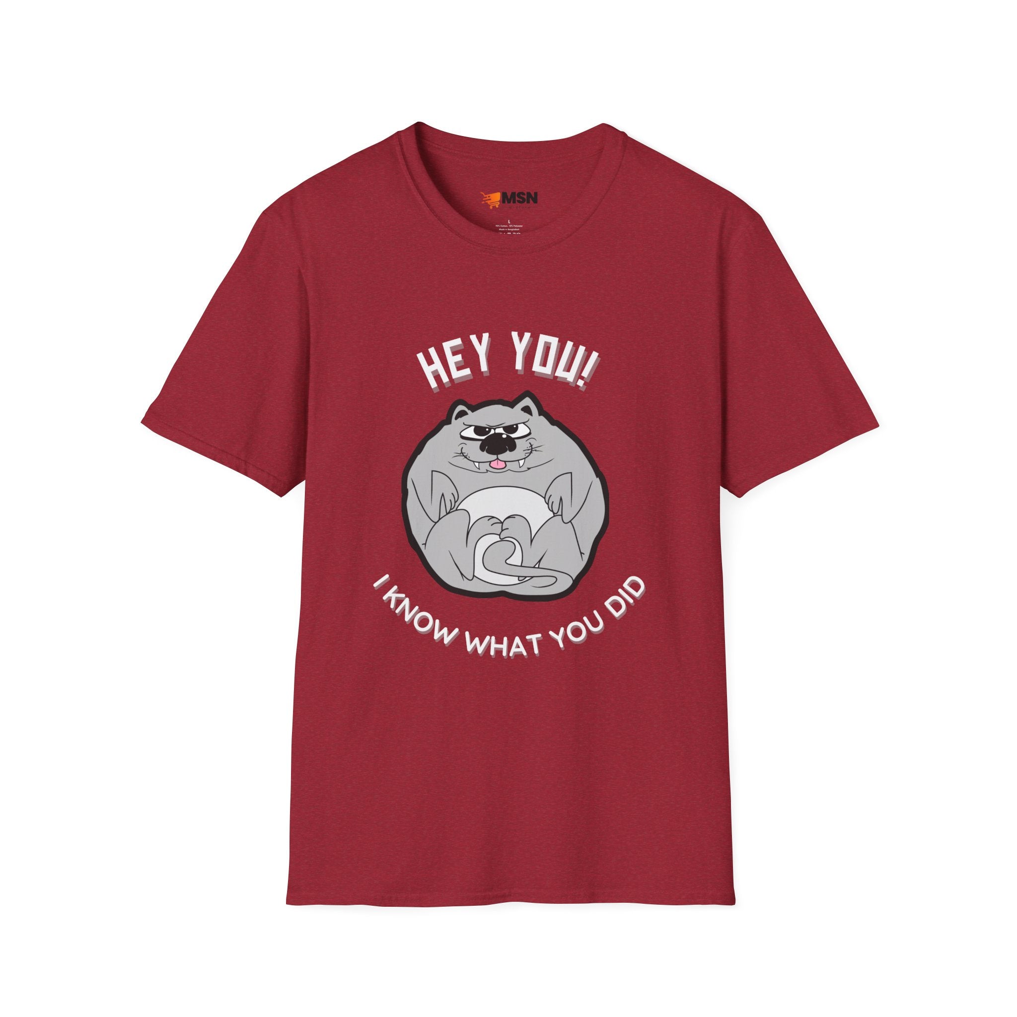 Funny Cat Graphic T-Shirt, Cute Pet Lover Gift