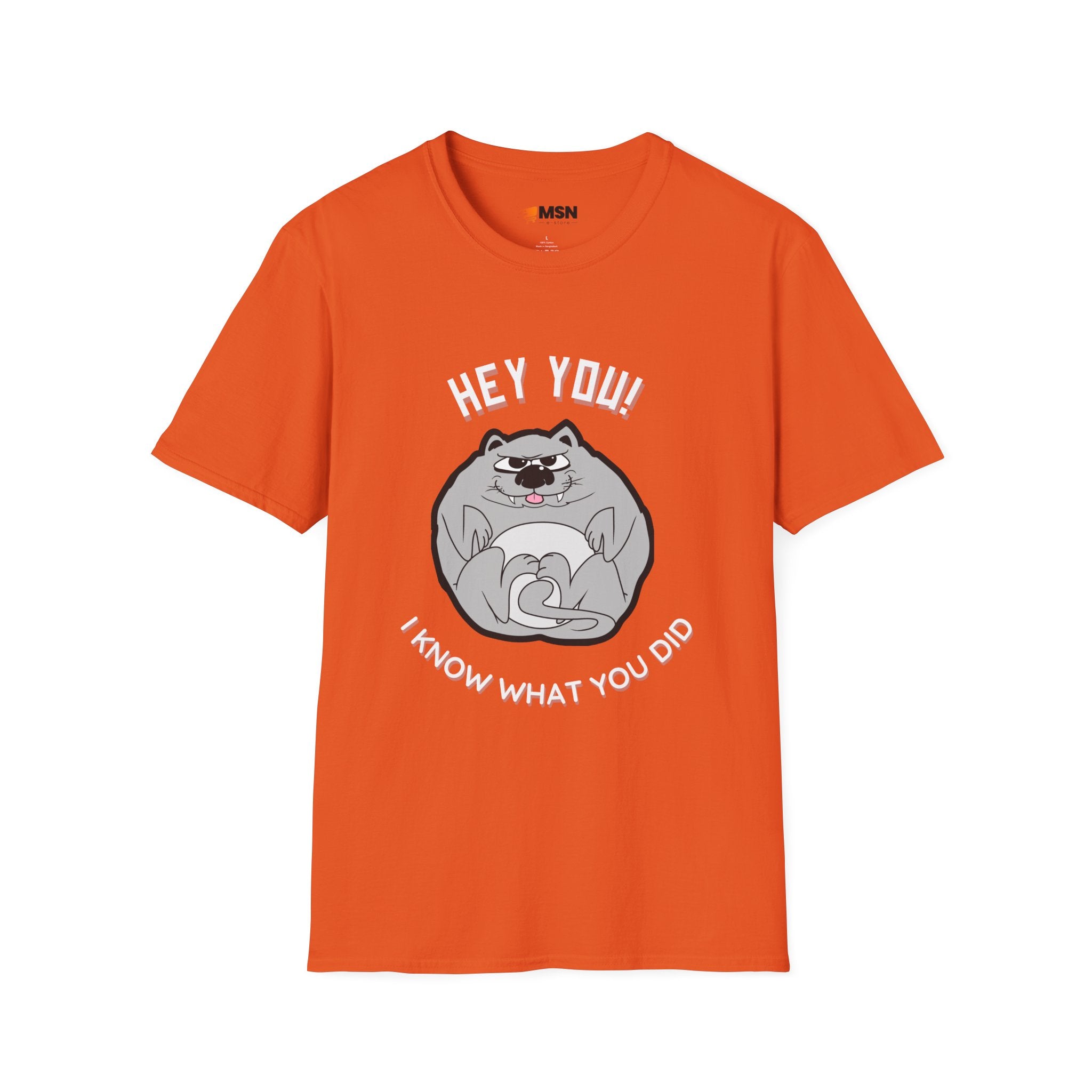 Funny Cat Graphic T-Shirt, Cute Pet Lover Gift