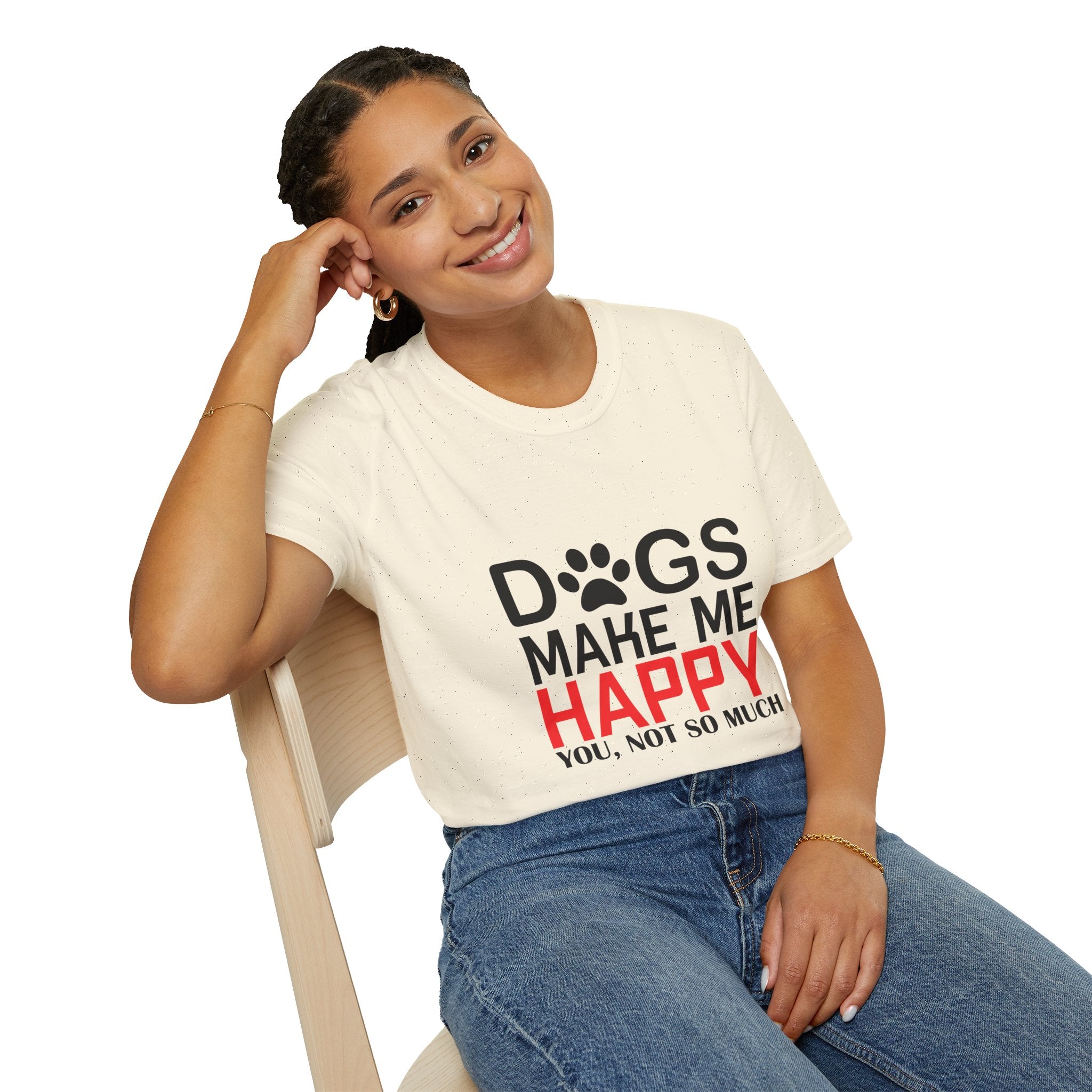 Dog Lovers Unisex T-Shirt, Funny Dog Shirt, Pet Owner Gift, Animal Lover Tee, Casual Dog Mama Style, Birthday Gift