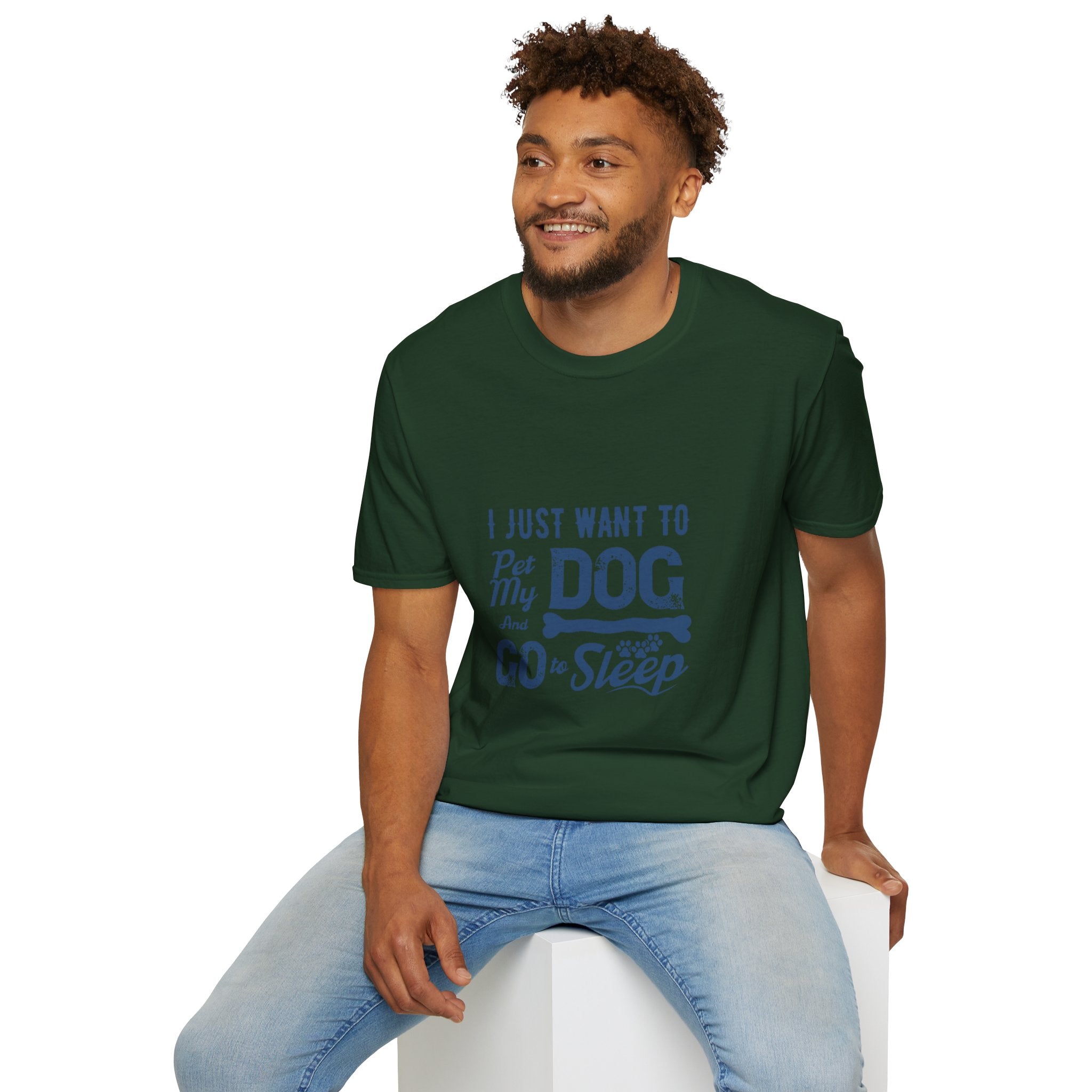 Funny Dog Lover Unisex T-Shirt, Pet Lover Gift, Cute Dog T-Shirt, Dog Mom, Dog Dad Apparel, Animal Lover Shirt