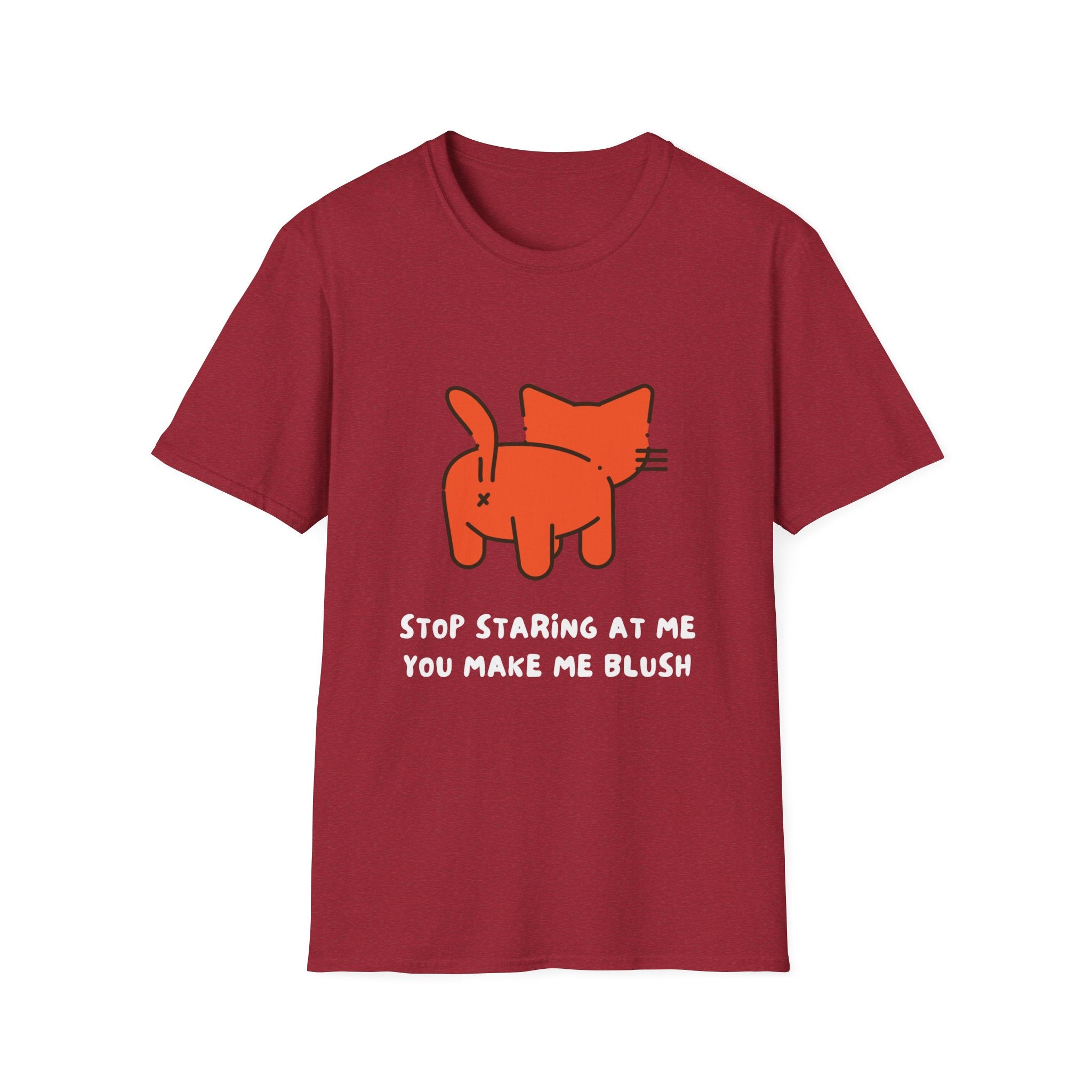Adorable Cat Graphic Tee, Funny Cat Shirt, Gift for Cat Lovers