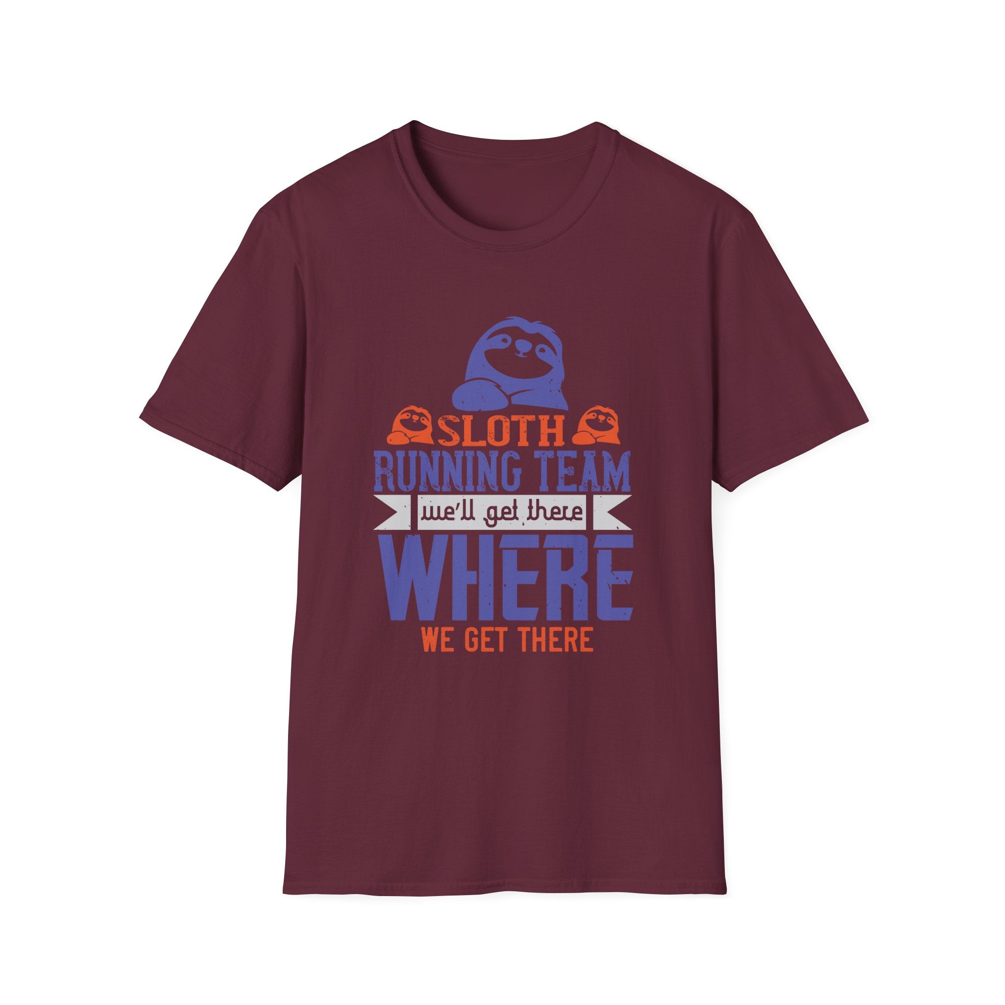 Sloth Running Team T-Shirt, Funny Running Shirt