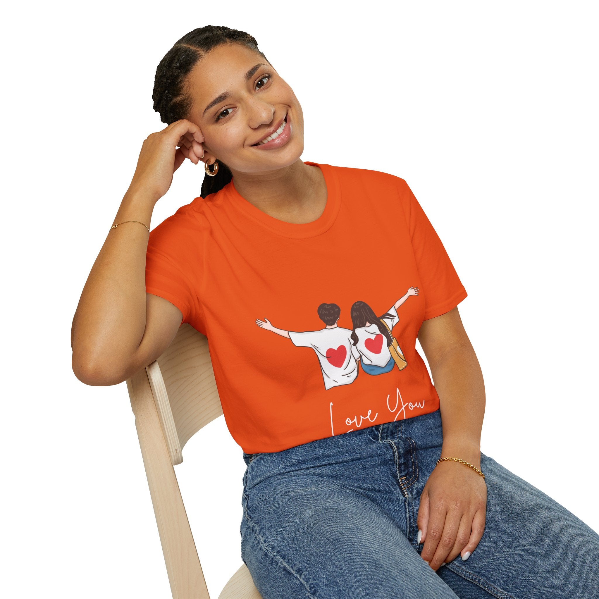 Love You Couple T-Shirt, Romantic Gift, Valentine’s Day Tee