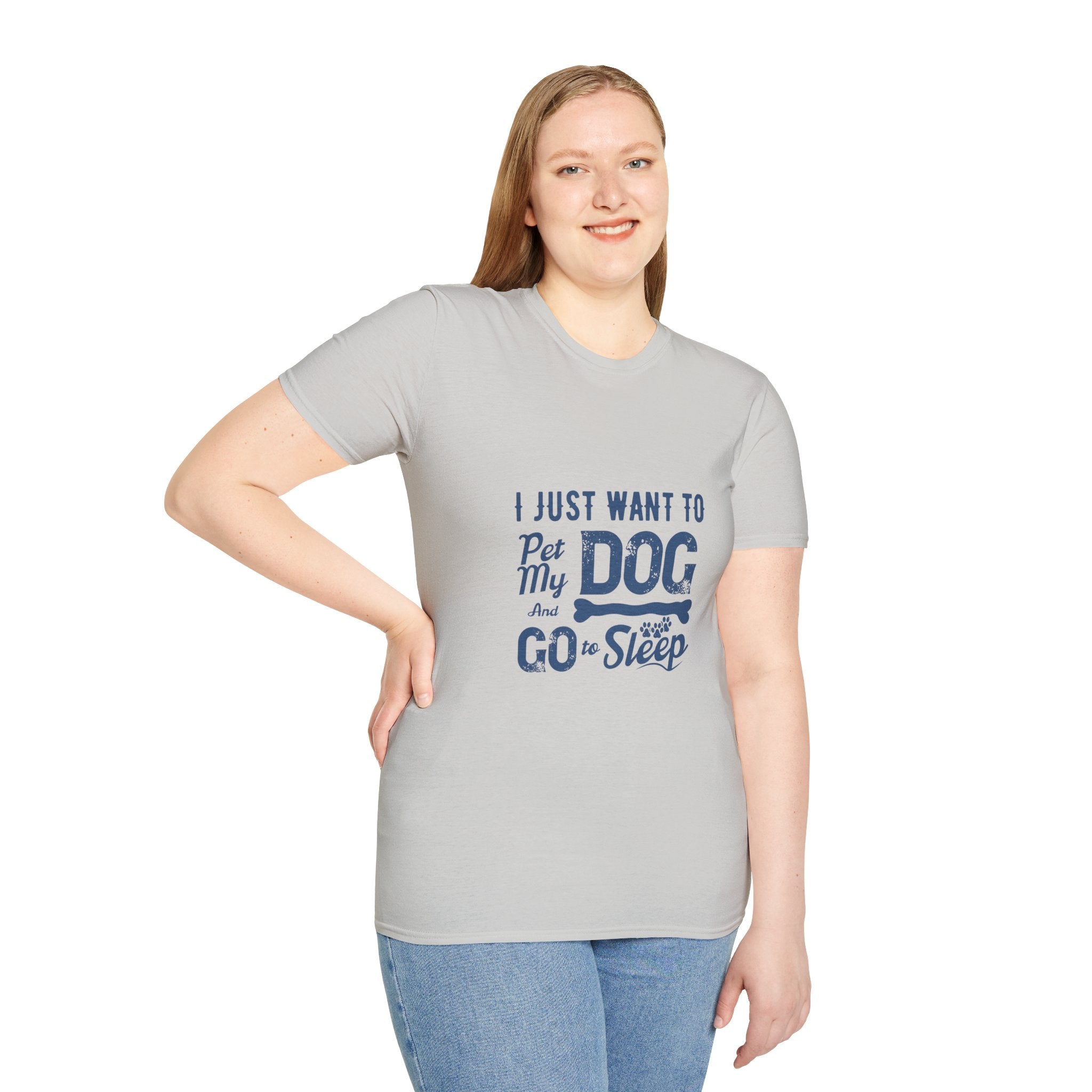 Funny Dog Lover Unisex T-Shirt, Pet Lover Gift, Cute Dog T-Shirt, Dog Mom, Dog Dad Apparel, Animal Lover Shirt