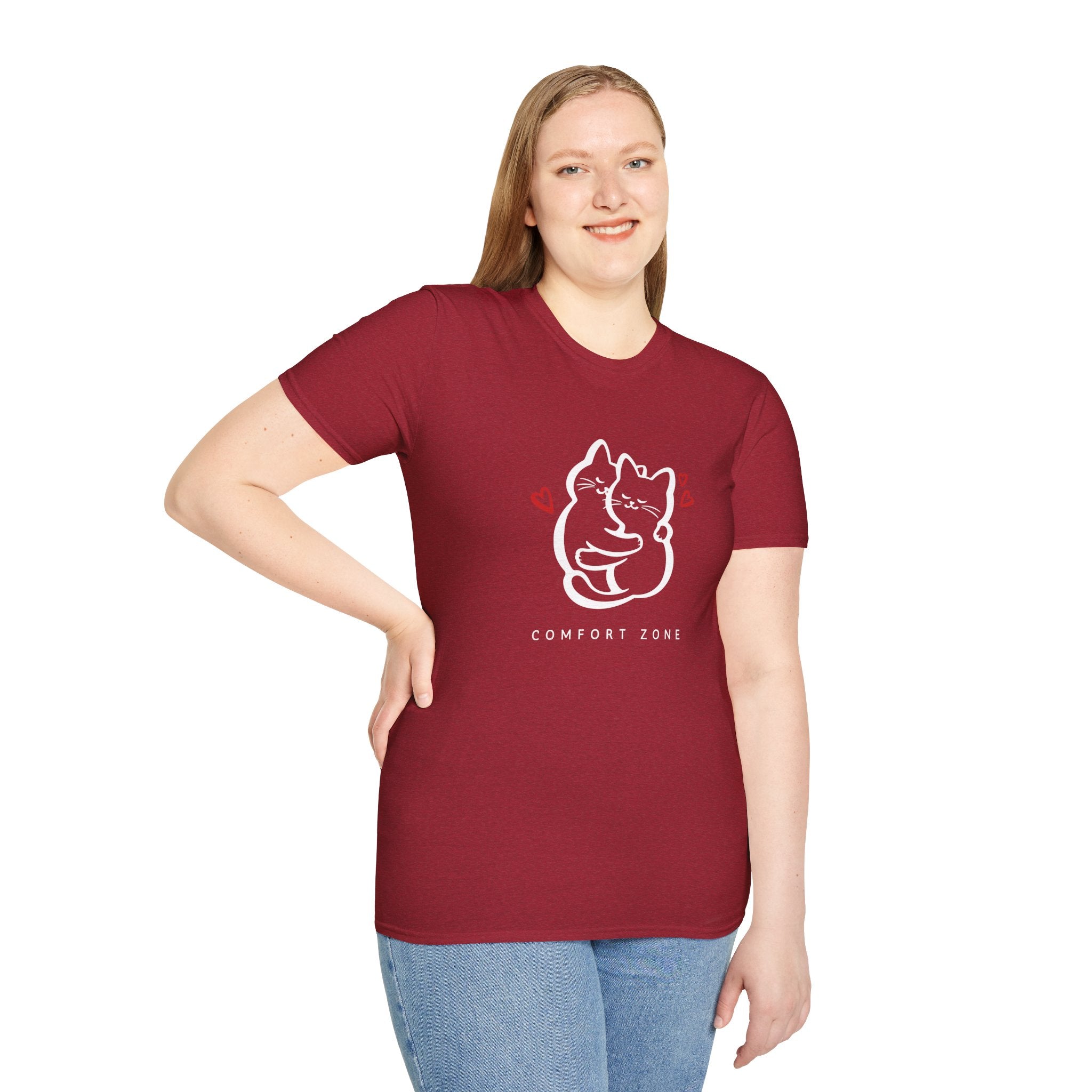 Cozy Cat Lovers T-Shirt, Comfortable Tee for Pet Owners