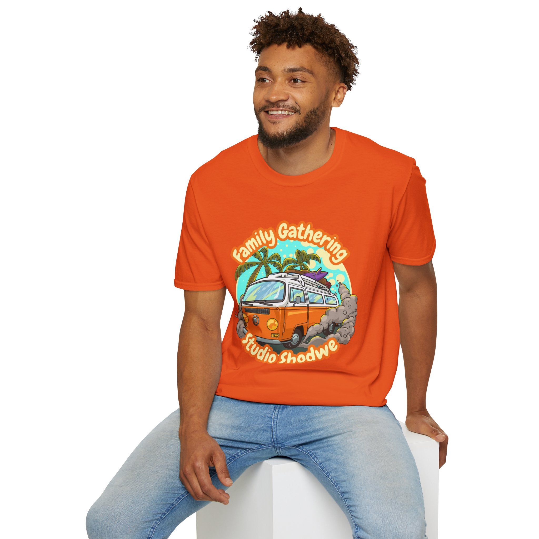 Family Gathering Unisex Softstyle T-Shirt, Family Reunion Tee