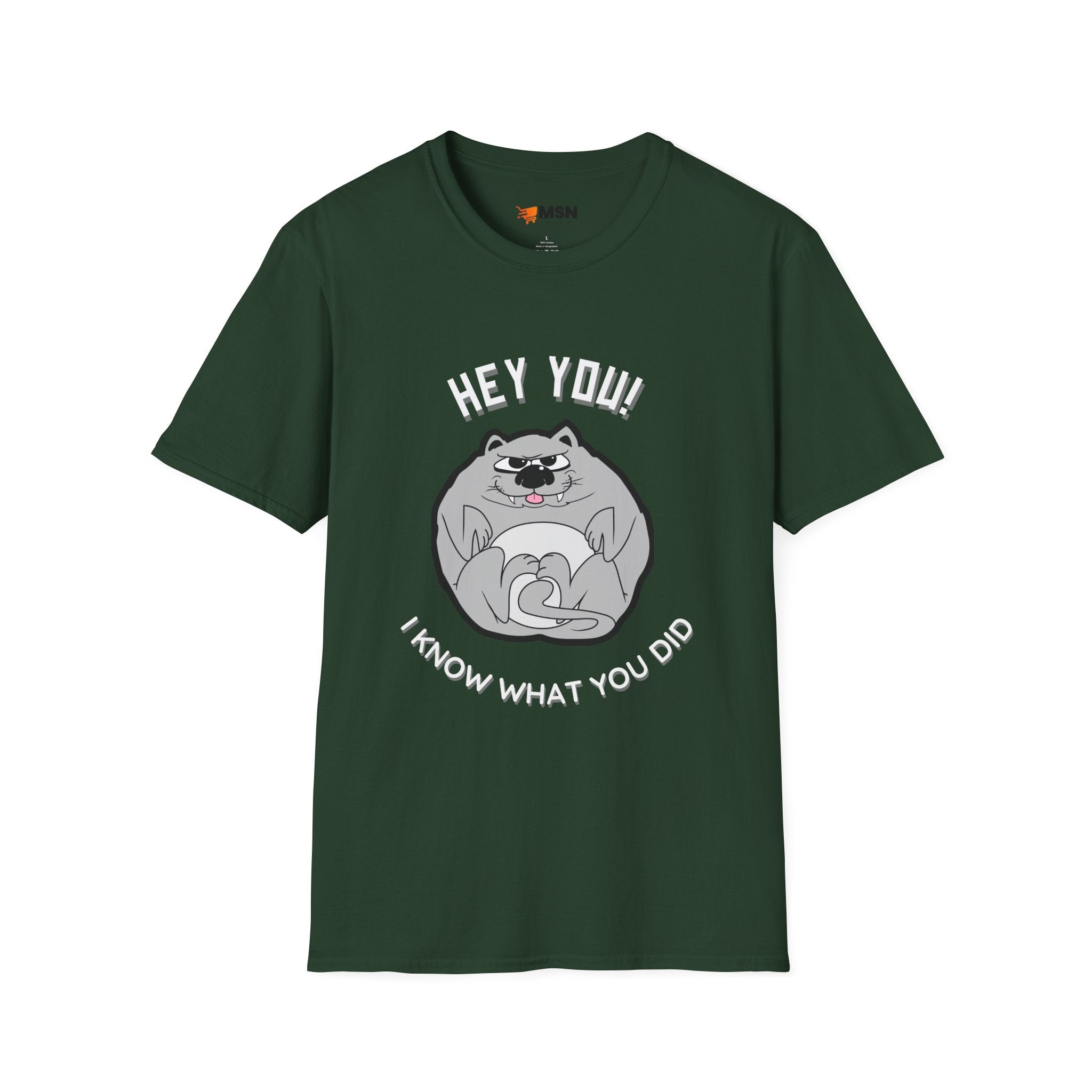 Funny Cat Graphic T-Shirt, Cute Pet Lover Gift
