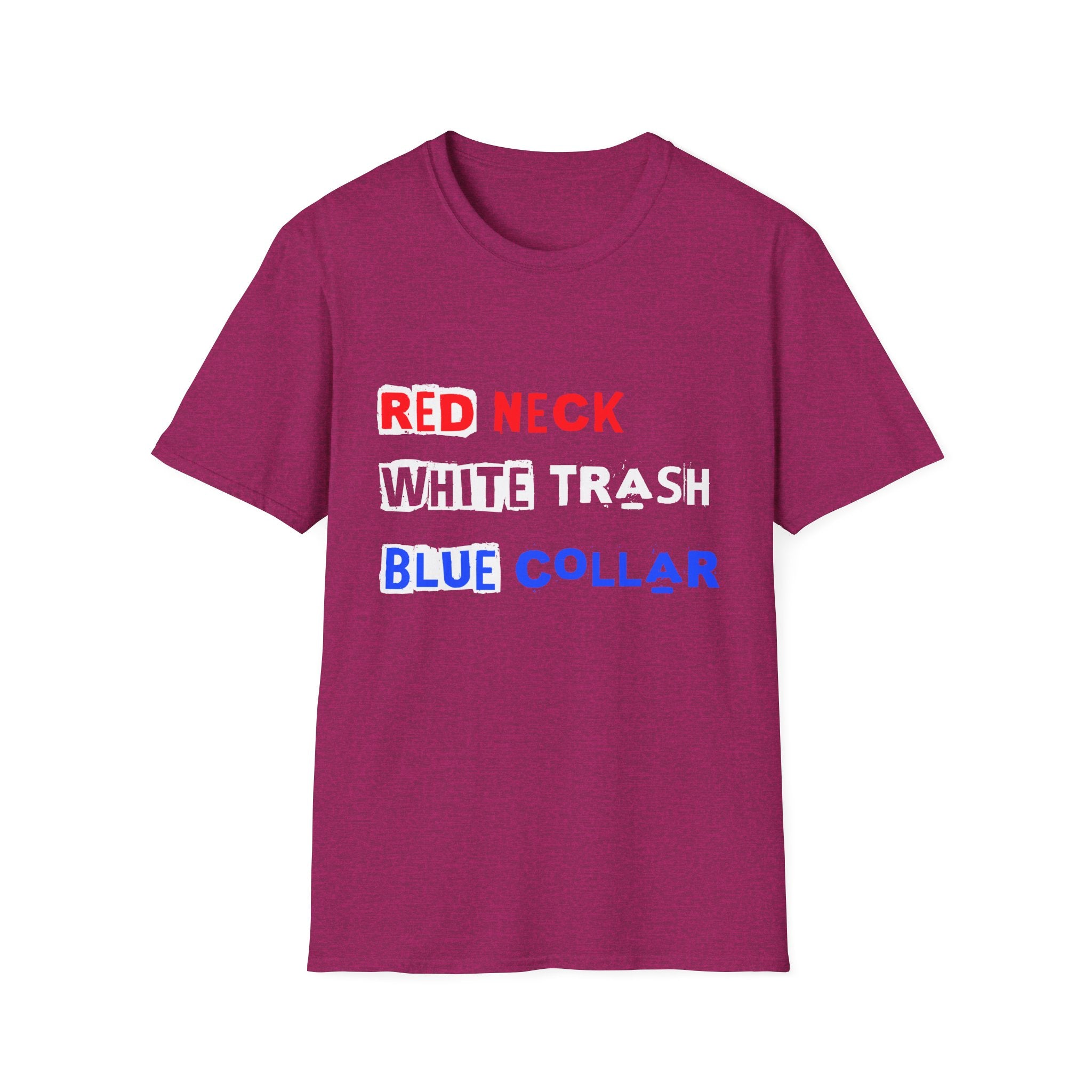 Red Neck, White Trash, Blue Collar Unisex Softstyle T-Shirt – Funny Humor Tee, Gift for Friends, Casual Wear, Summer Outfit, Patriotic [...]