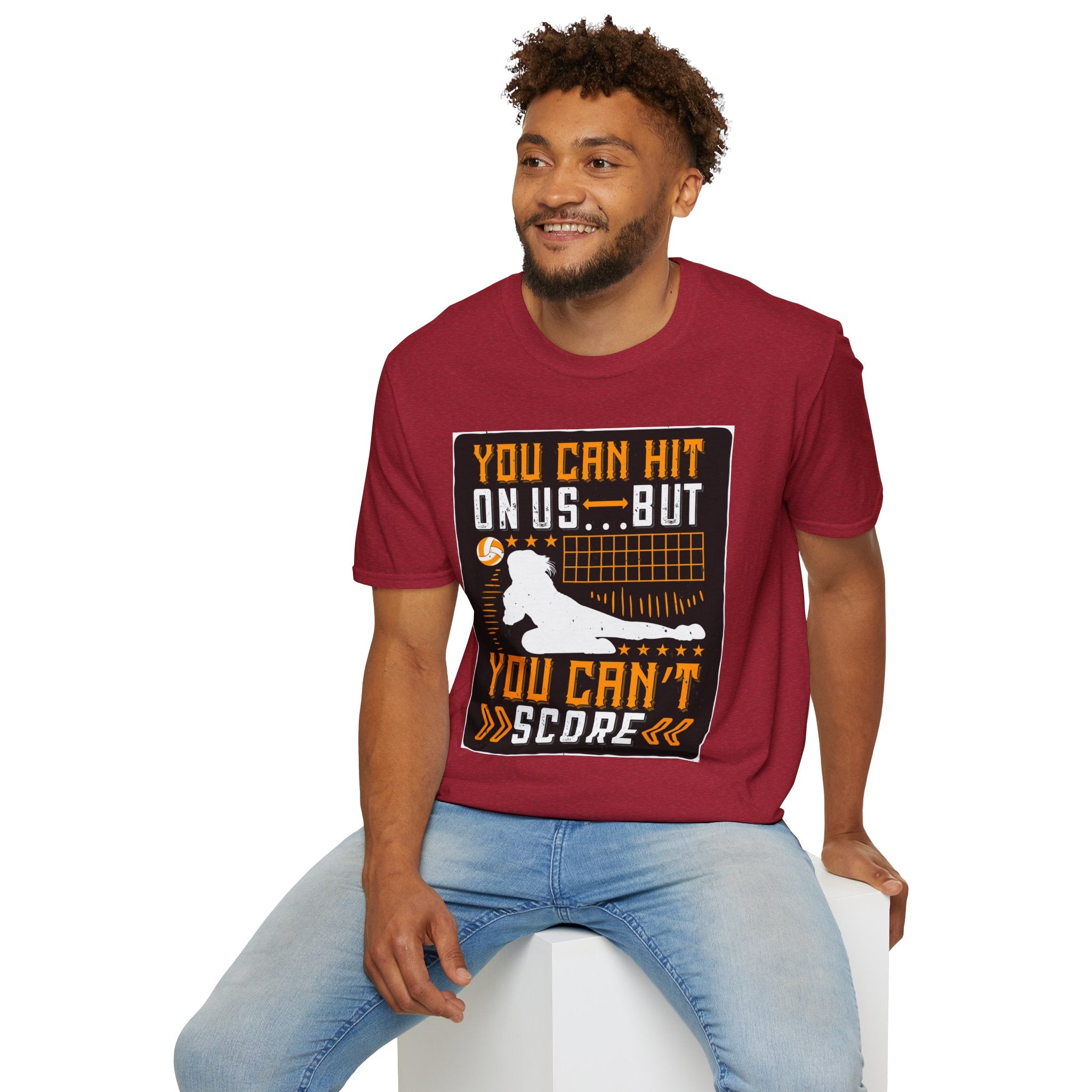 Volleyball Humor T-Shirt, Sporty Gift for Athletes, Softstyle Tee
